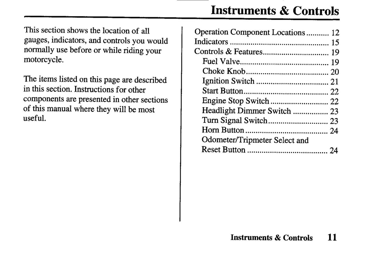 HONDA VTX1300S VTX1300R Motorcycle Owners Manual 2007 - WIRE BOUND - COVERS