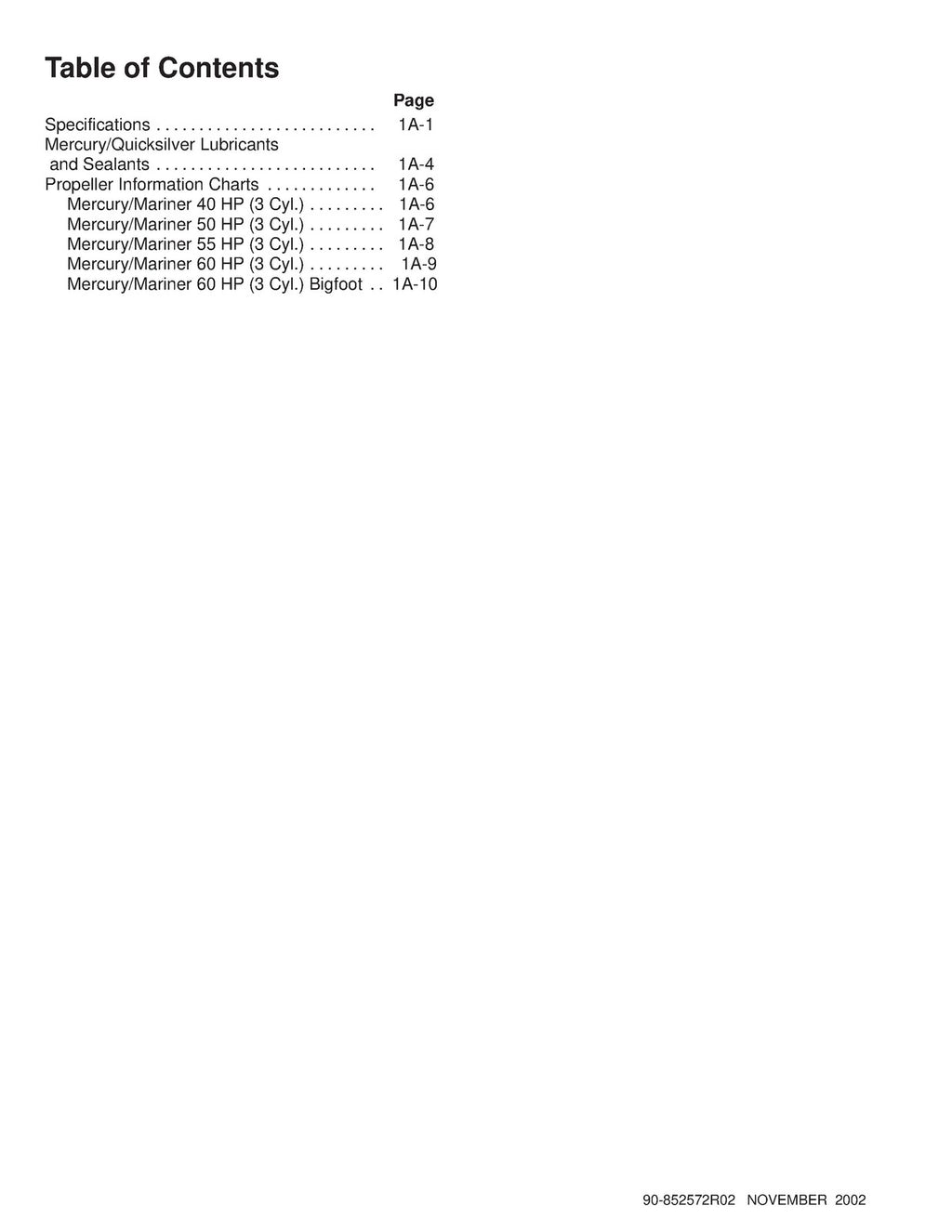 MERCURY 30 40 Jet 40 50 55 60 90 SERVICE MANUAL - WIRE BOUND - TOUGH COVERS