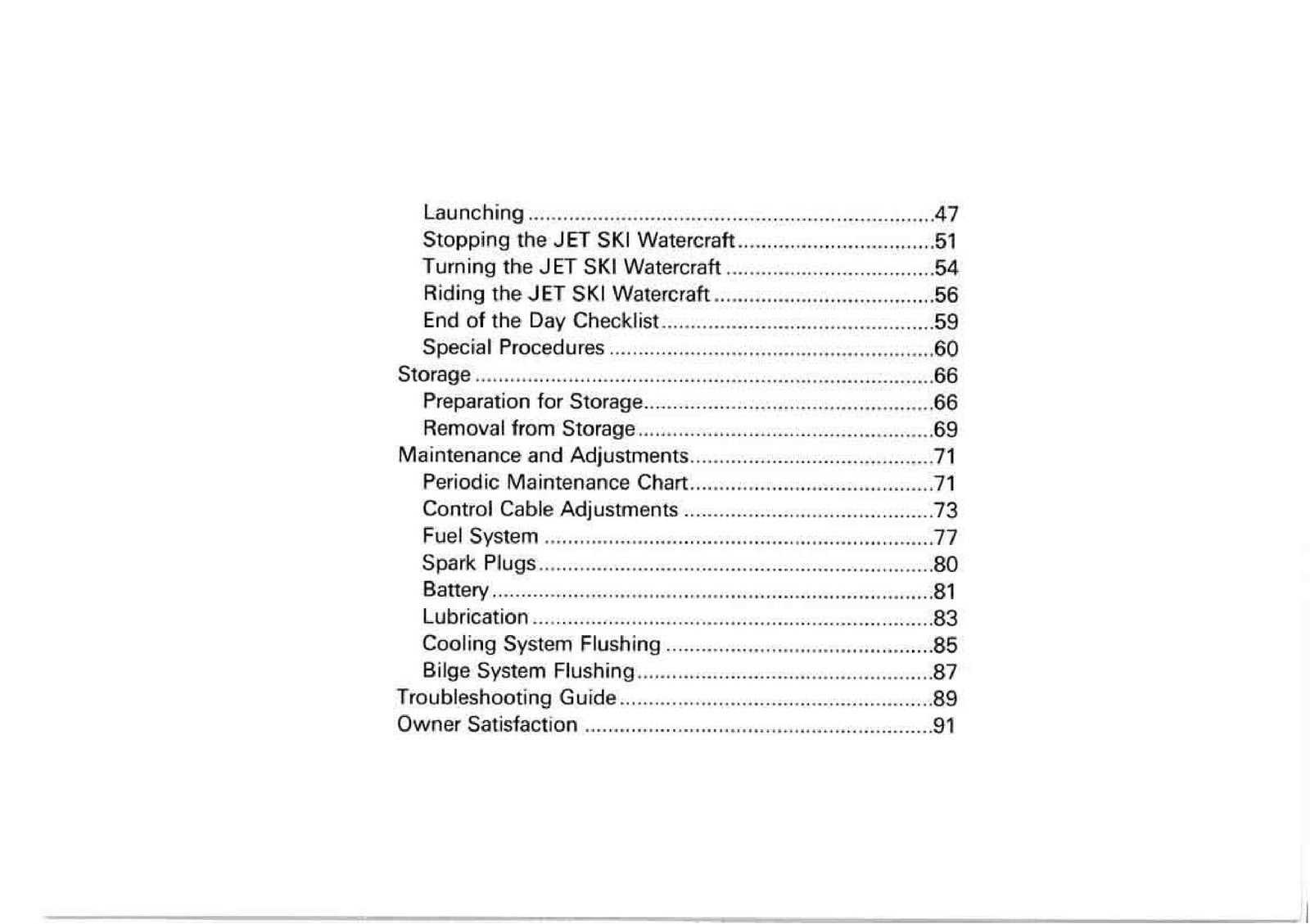 KAWASAKI 750 SXi Pro Watercraft Owners Manual - STEEL WIRE BOUND - TOUGH COVERS