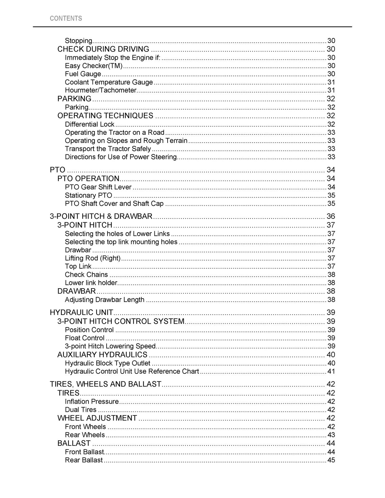 KUBOTA L2501 Tractor Operators & Service Manual BUNDLE - WIRE BOUND - COVERS