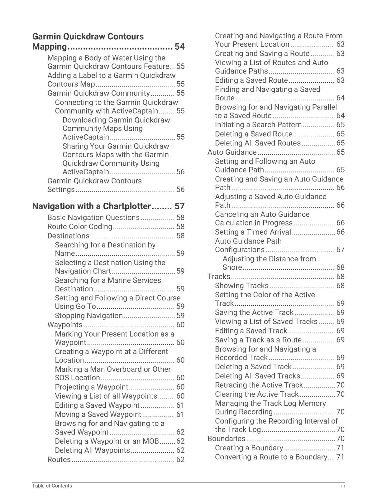 GARMIN GPSMAP 8400 8600 8700 Series Owners Manual - WIRE BOUND - TOUGH COVERS