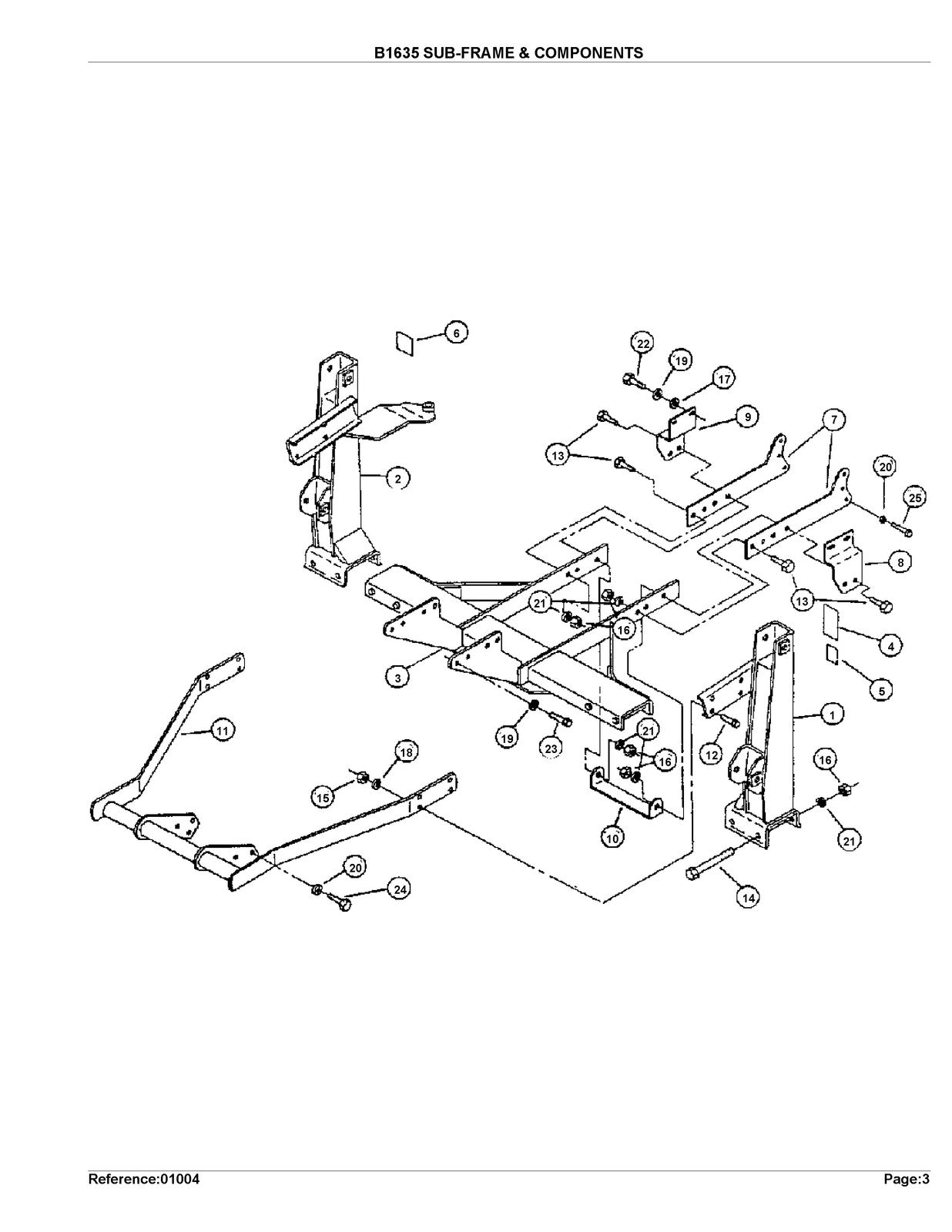 KUBOTA B1630 Loader Illustrated Parts List Manual - WIRE BOUND - TOUGH COVERS