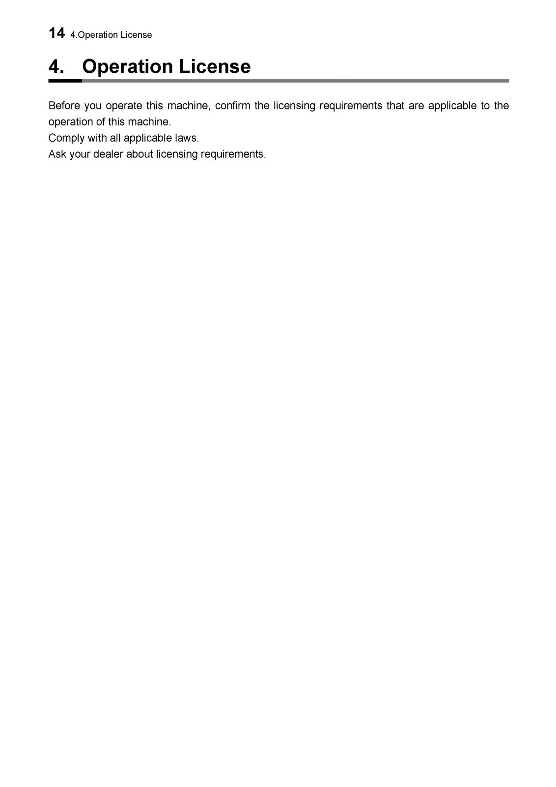 YANMAR ViO50-6B ViO55-6B Excavator Operation  Maintenance Manual - WIRE BOUND