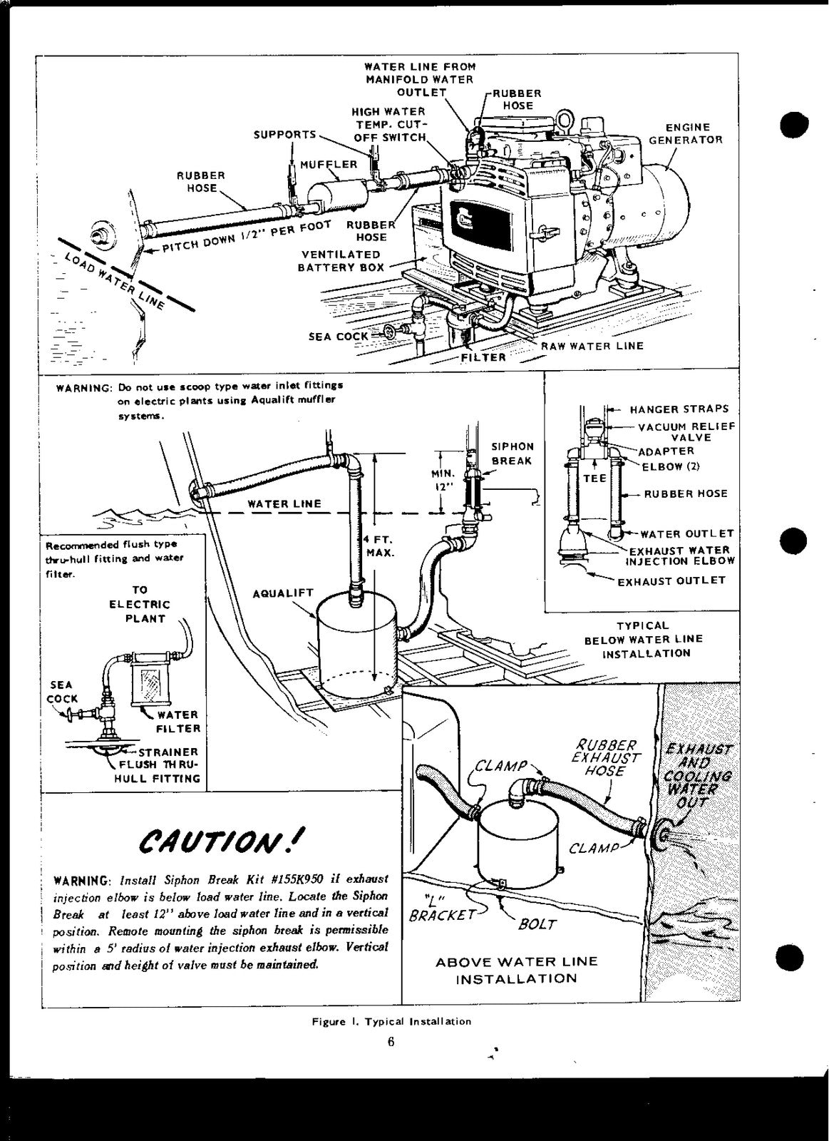 ONAN MCCK Series Genset Operators Manual And Parts Catalog - WIRE BOUND - COVERS