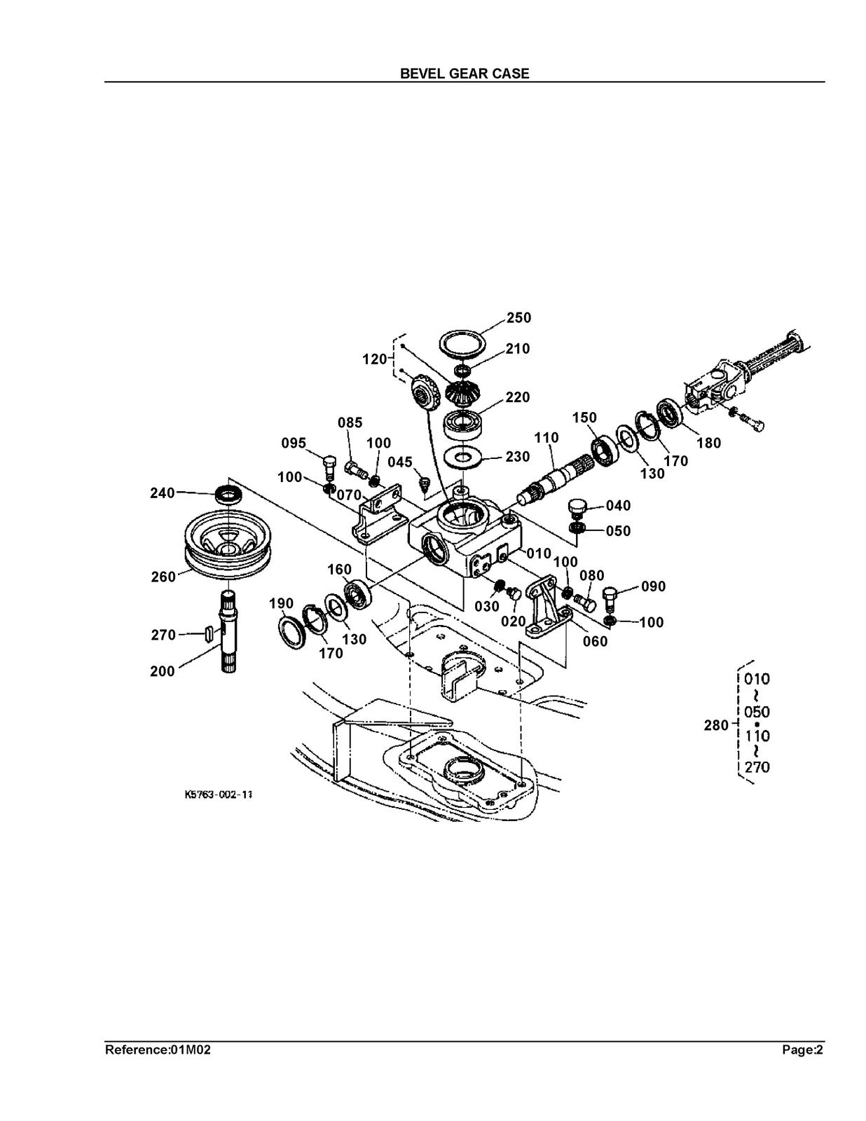 KUBOTA RCK60-24B Parts List Parts Manual - STEEL WIRE BOUND - PROTECTIVE COVERS