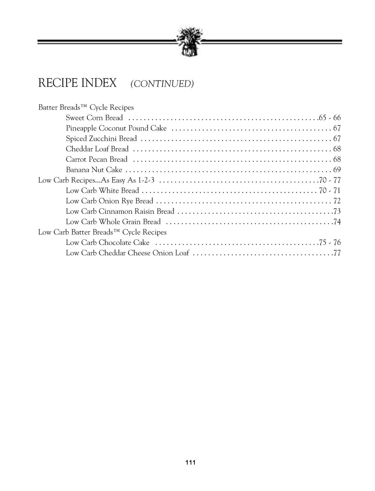 BREADMAN TR2200C Instruction Manual and Recipe Guide - WIRE BOUND - TOUGH COVERS