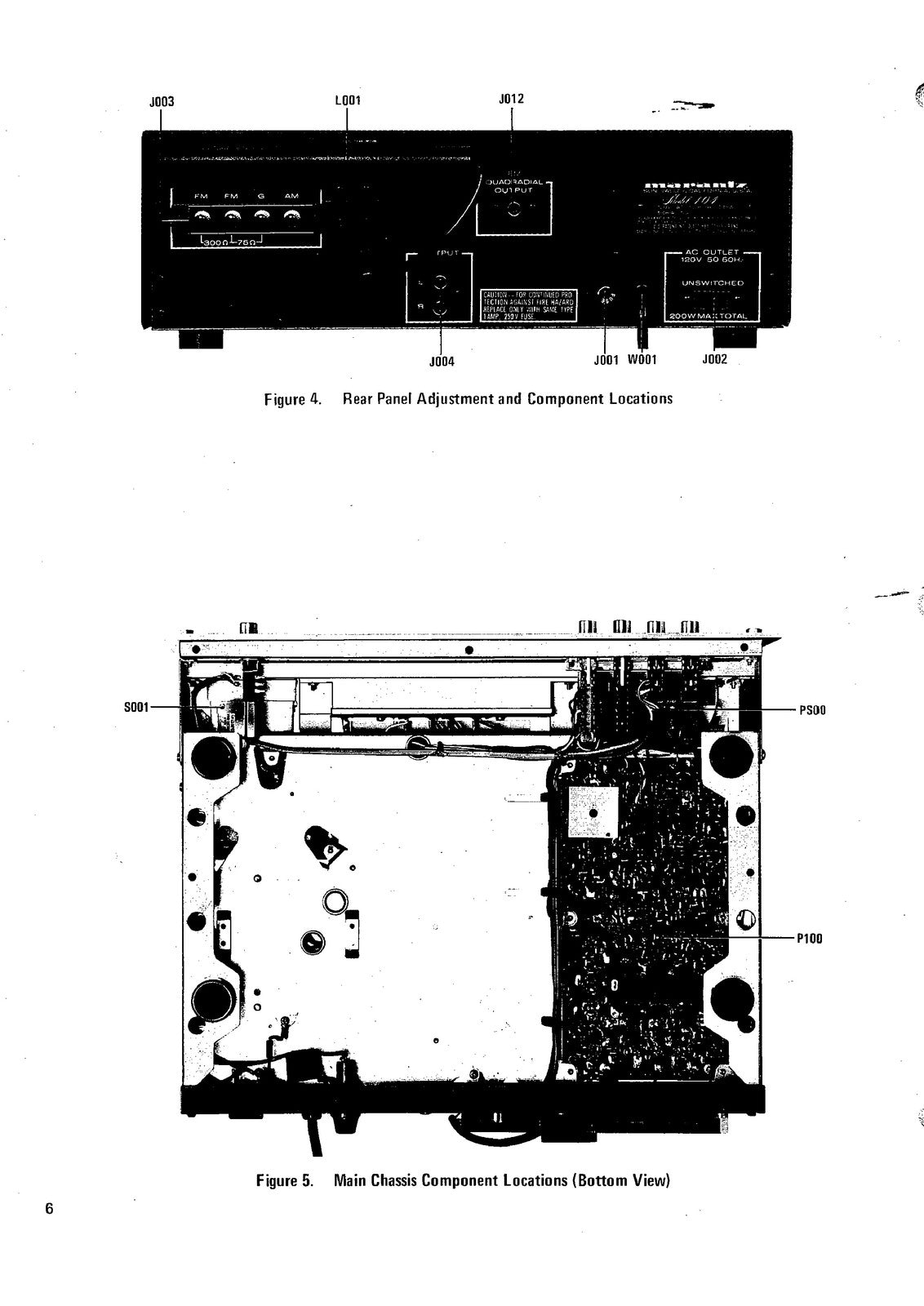 MARANTZ Model 104 AM FM Stereophonic Tuner Service Manual - WIRE BOUND - COVERS
