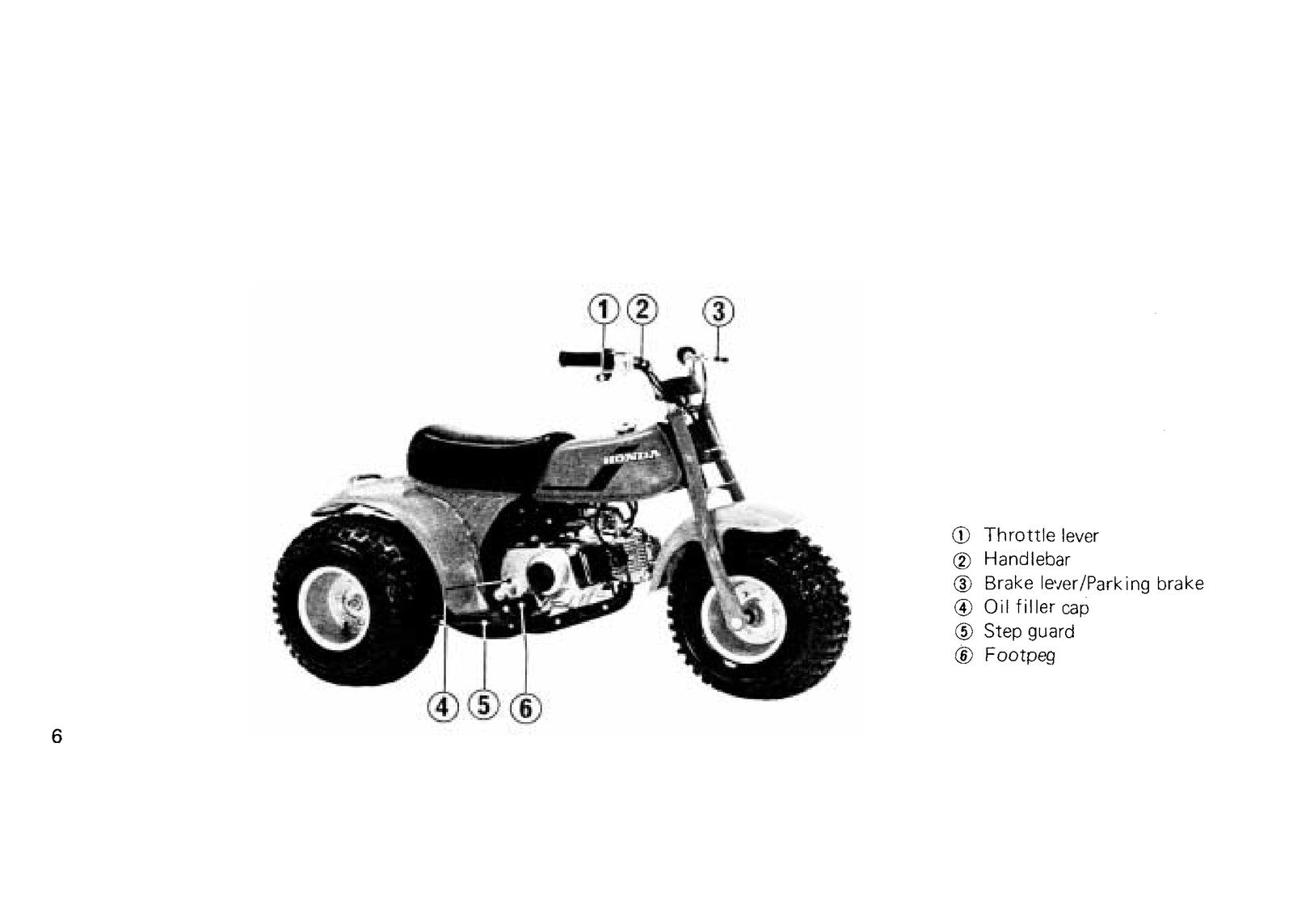 HONDA 1984 ATC70 Three-Wheeler Owners Manual - STEEL WIRE BOUND - TOUGH COVERS