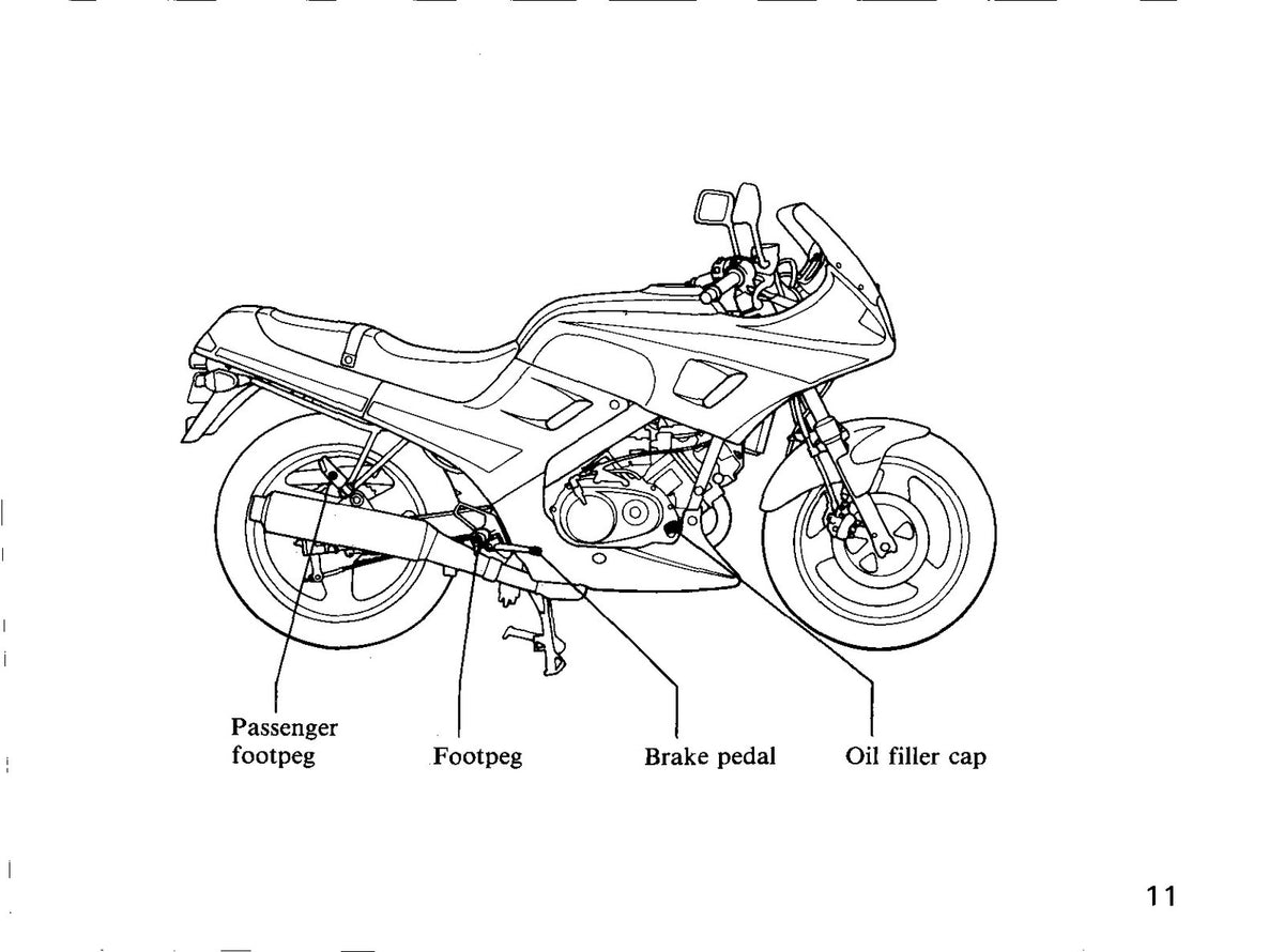 HONDA VT250F Motorcycle Owners Manual 1987 - BOUND - COVERS - XL FOLDOUT PAGES