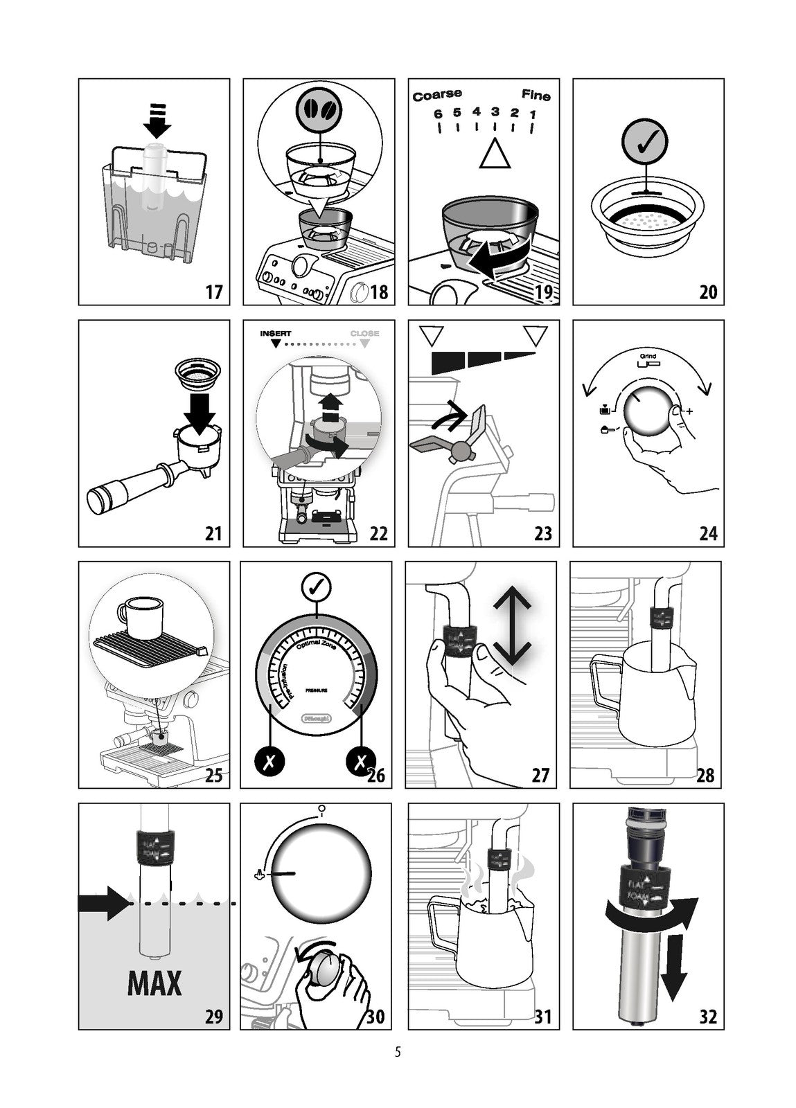 DELONGHI La Specialista EC9335 EC933X Coffee Maker Instruction Manual - BOUND