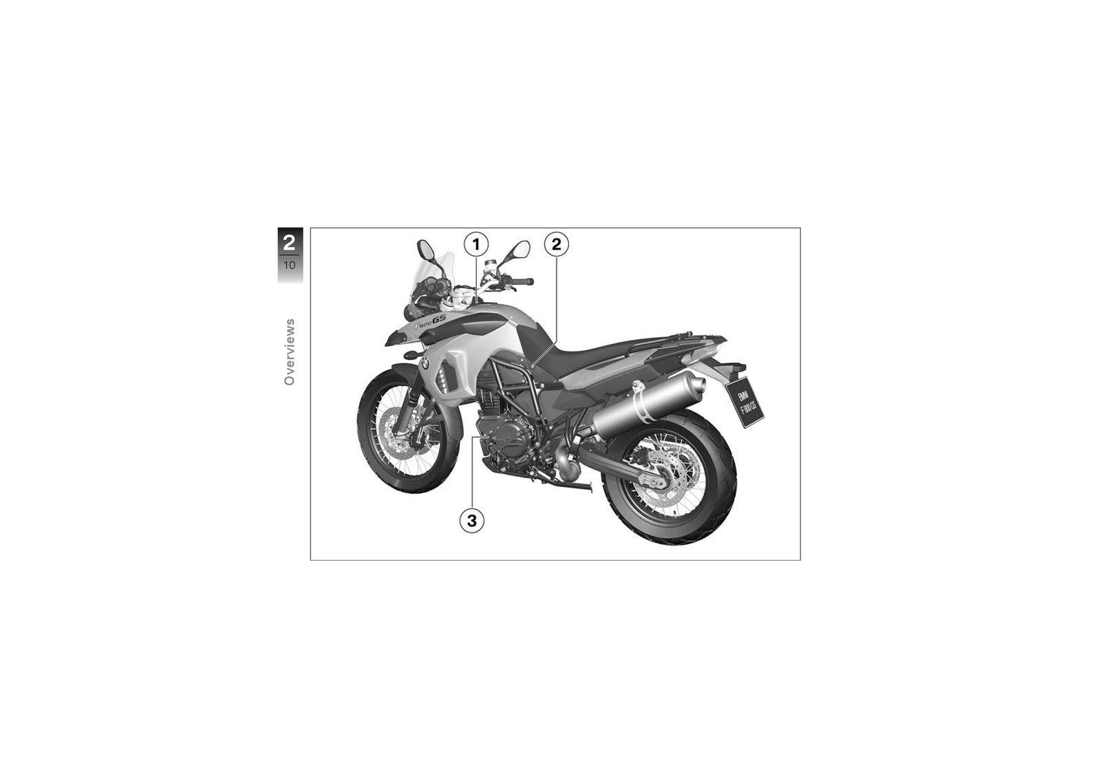 BMW F 800 GS Motorcycle Owners Manual 2008 - STEEL WIRE BOUND - TOUGH COVERS