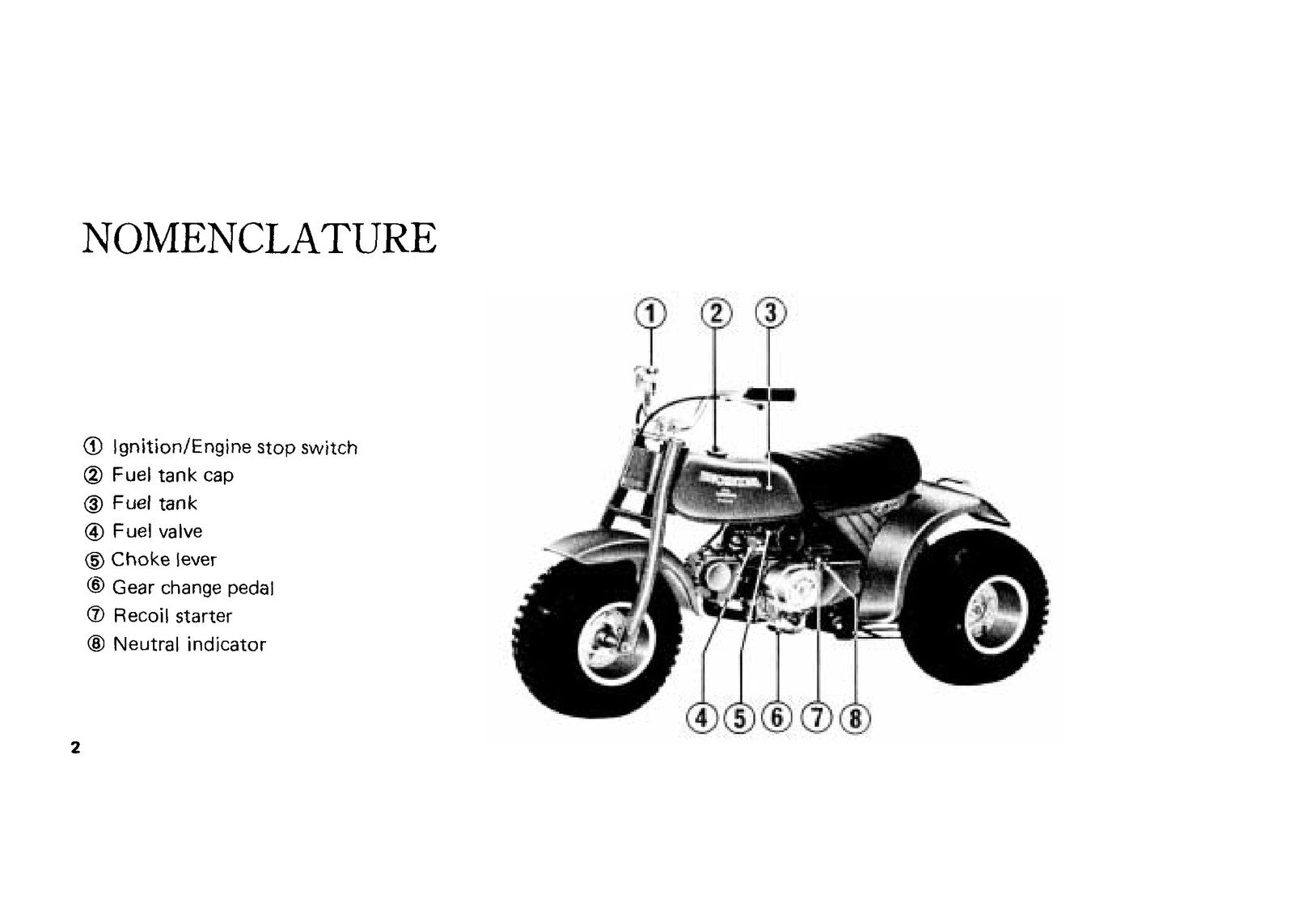 HONDA 1979 ATC70 Three Wheeler Owners Manual - STEEL WIRE BOUND - TOUGH COVERS