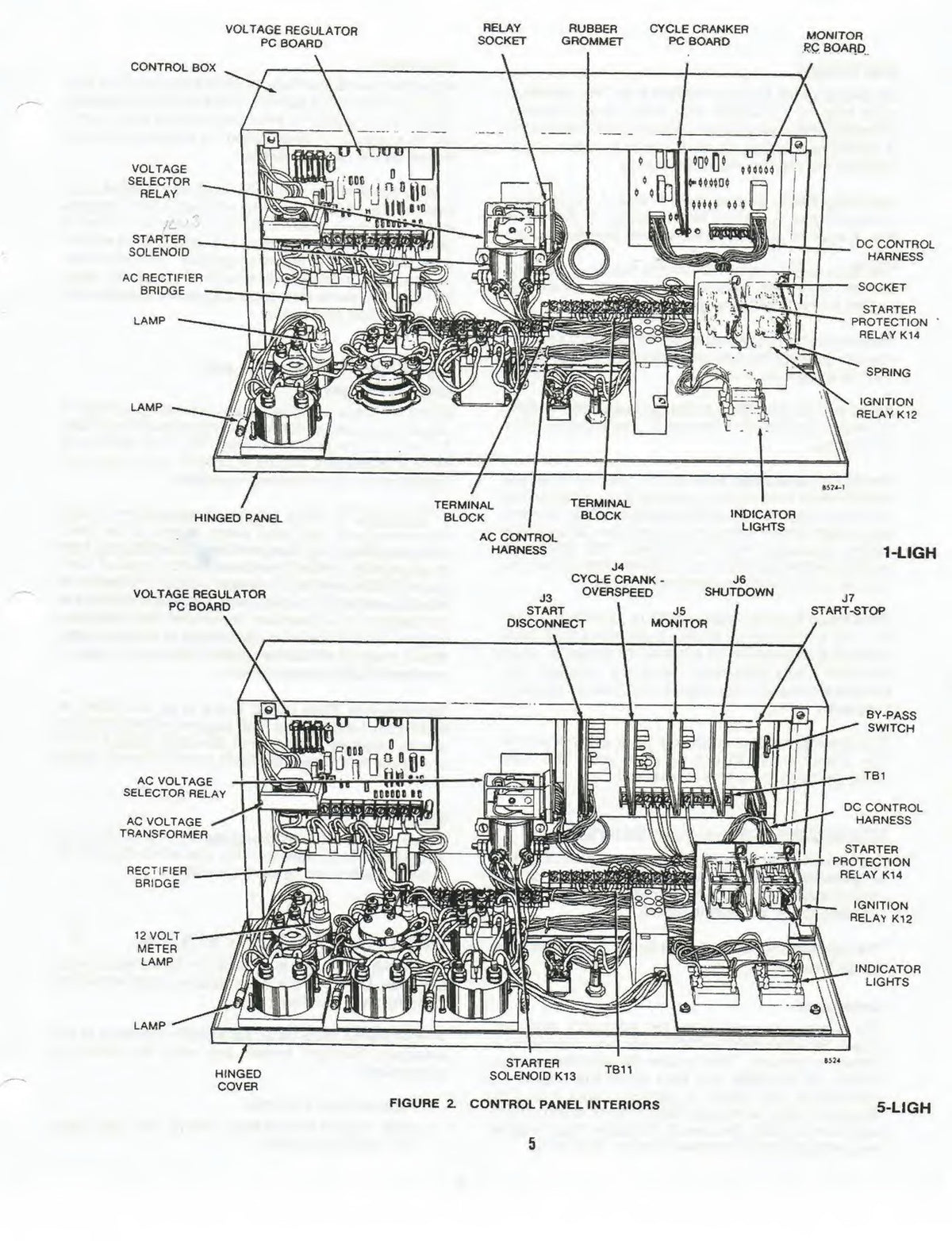 ONAN YD 30 kW Generator DC Controls Service Manual Supplement - WIRE BOUND