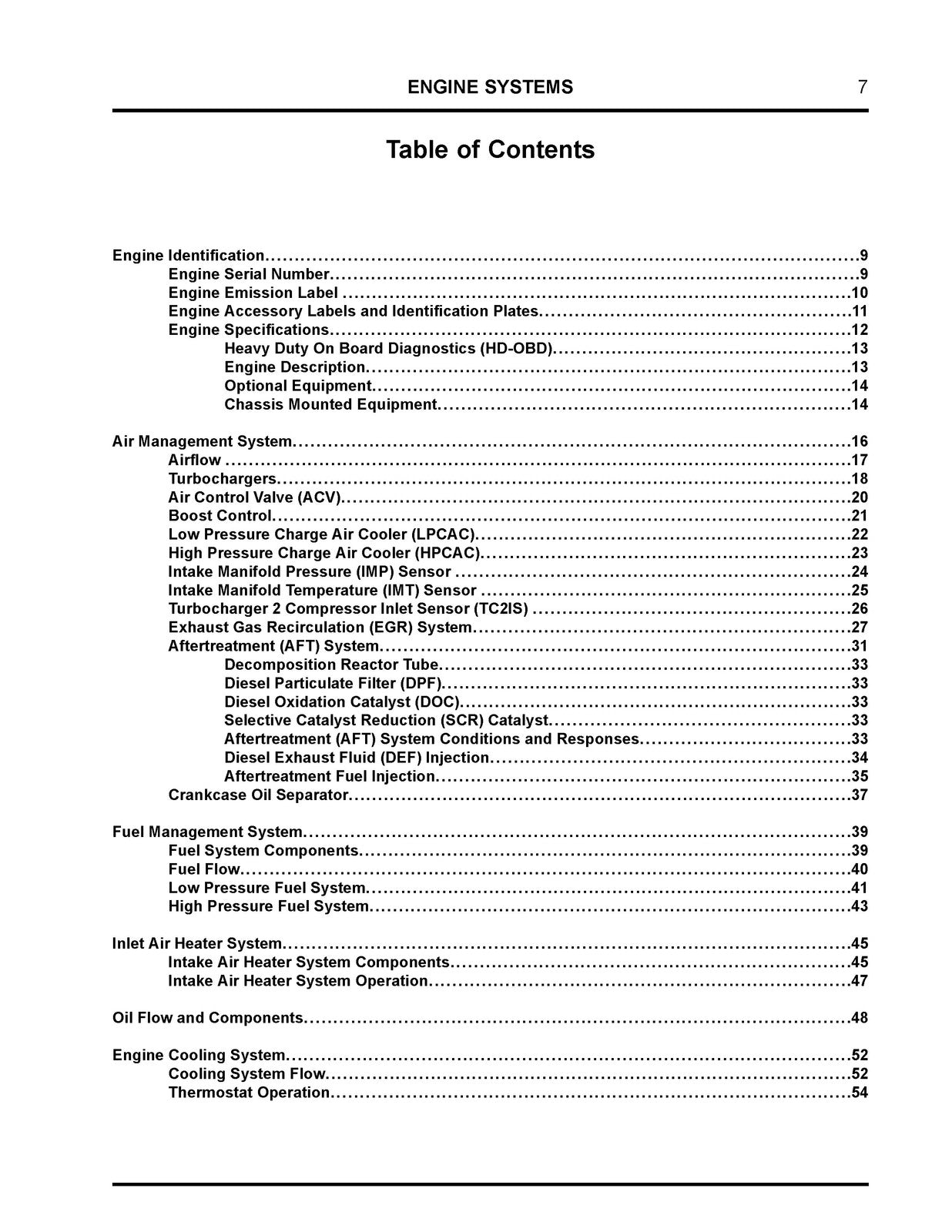INTERNATIONAL N13 EPA10 SCR Engine Service Manual 2015 - WIRE BOUND - COVERS