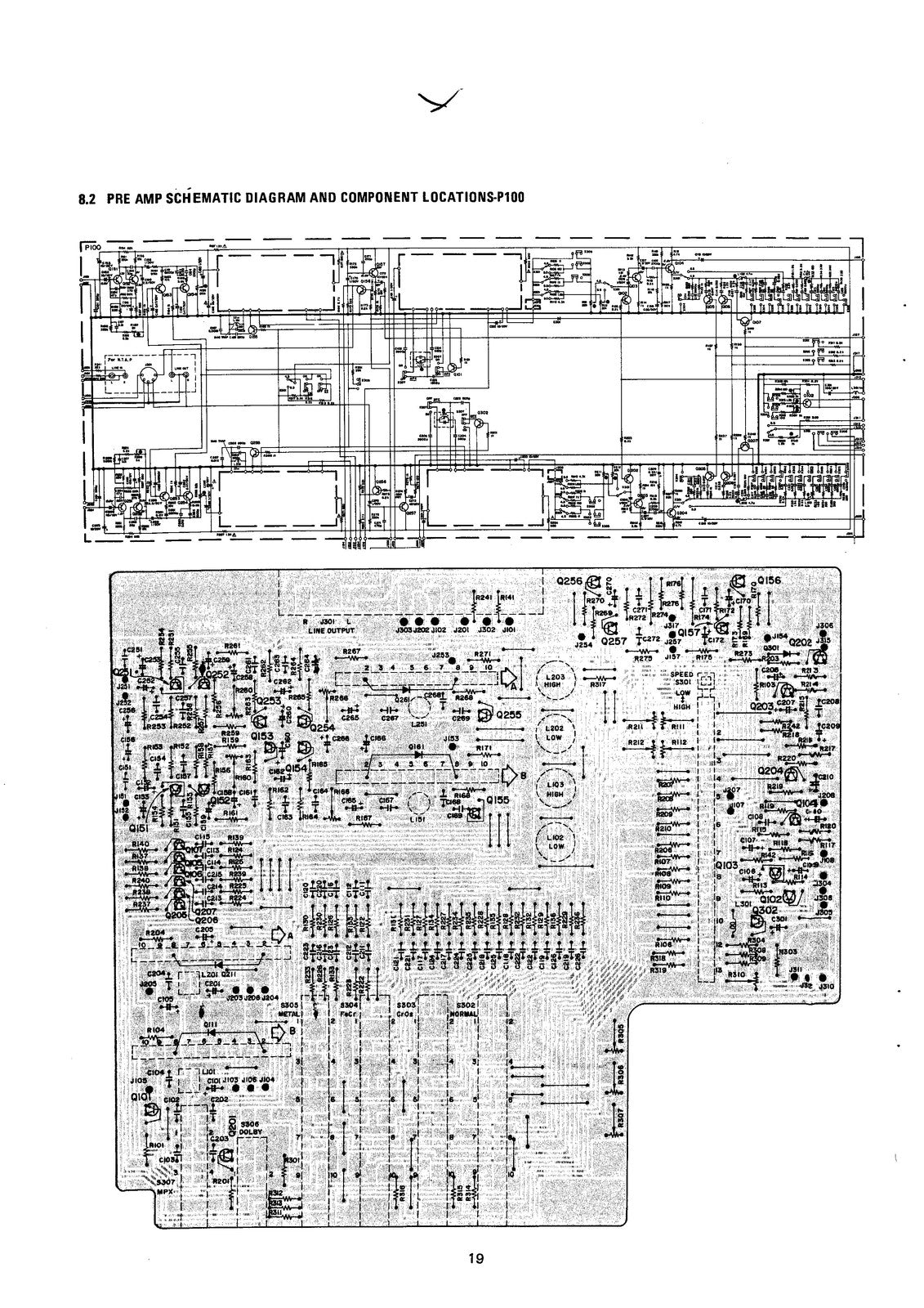 MARANTZ SD4000 Stereo Cassette Deck Service Manual - BOUND - COVERS - FOLDOUTS
