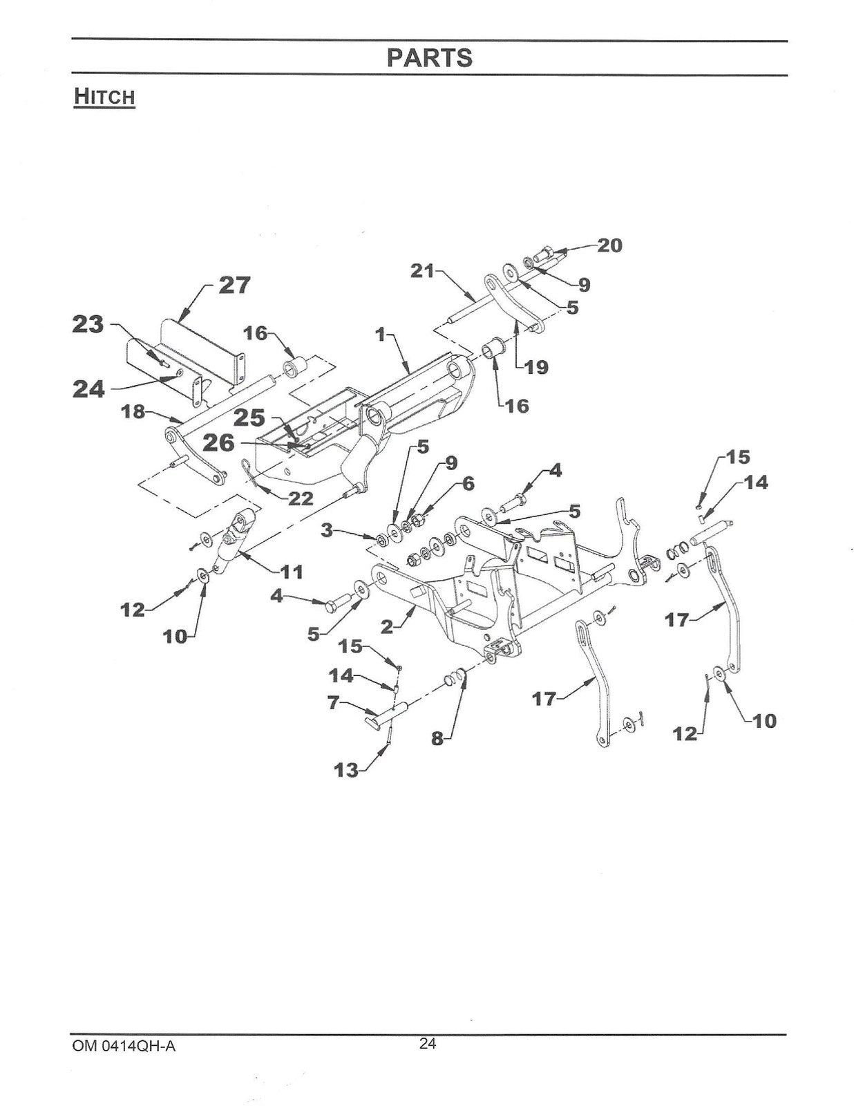 KUBOTA GR2700B GR2704A Fun Connect Hitch Mid-PTO Drive Kit Manual - WIRE BOUND