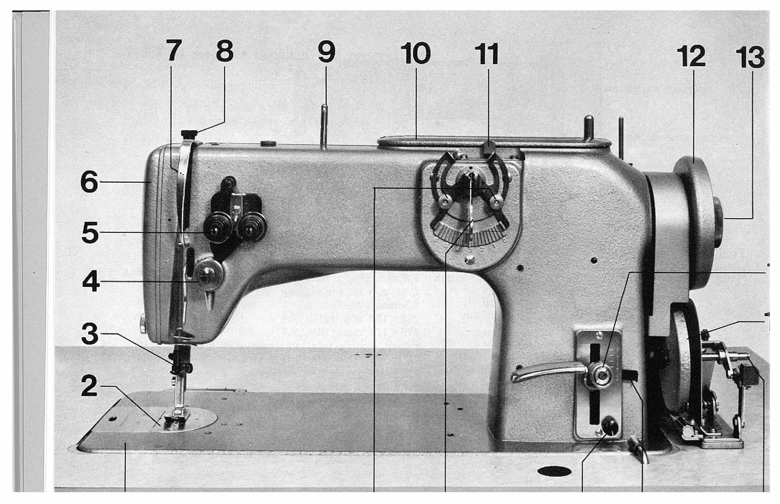 BERNINA 217 Instruction Book Manual - STEEL WIRE BOUND - PROTECTIVE COVERS