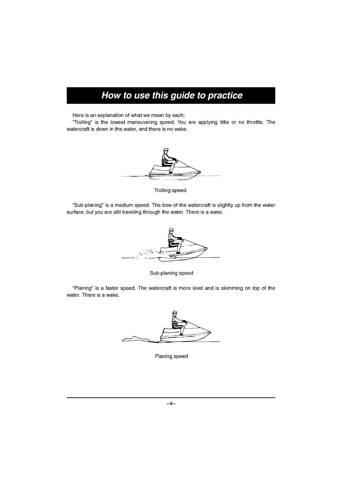 YAMAHA WaveRunner FX HO FX Cruiser HO Riding Practice Guide Manual 2014 - BOUND