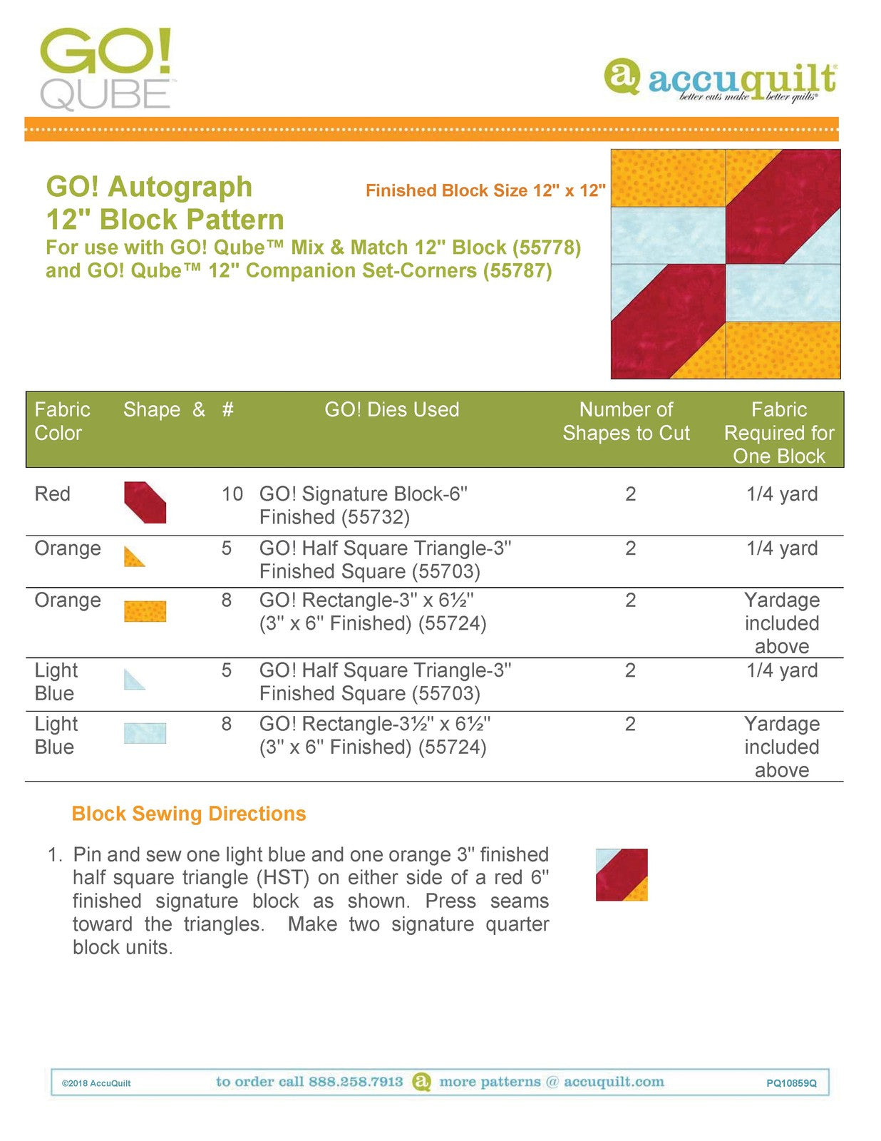 ACCUQUILT Go Qube 12" Corners - STEEL WIRE BOUND - PROTECTIVE COVERS