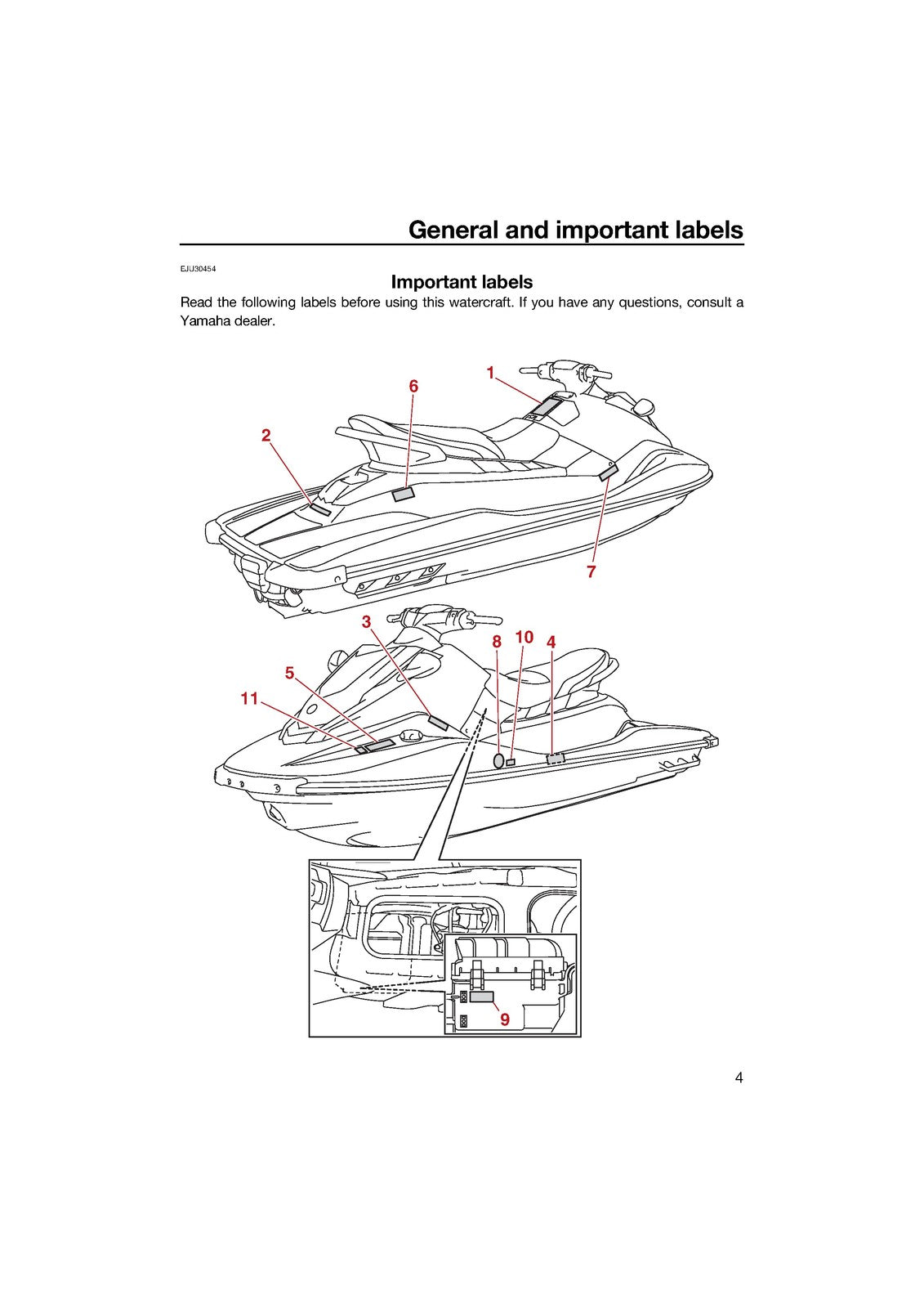 YAMAHA 2021 WaveRunner EXR Owners Operators Manual - WIRE BOUND - TOUGH COVERS