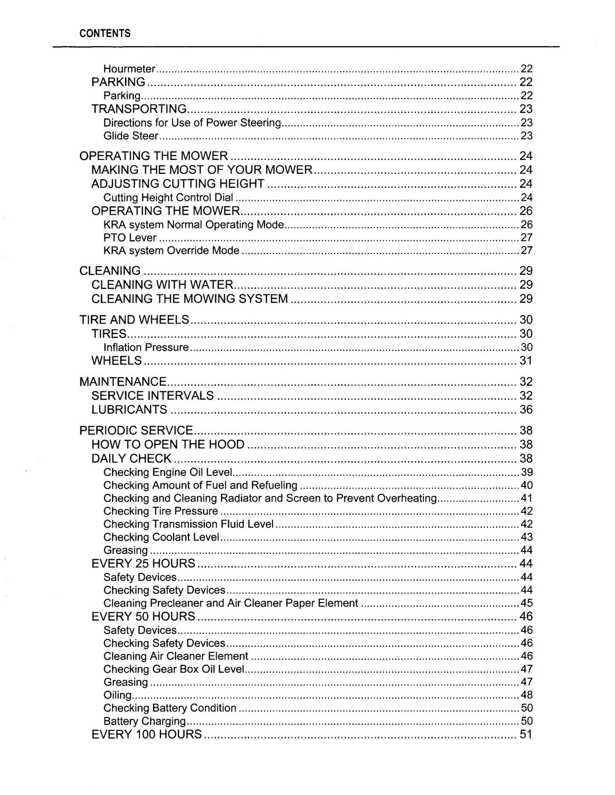 KUBOTA GR2000 GR2100 Service & Operators Manual BUNDLE - WIRE BOUND - COVERS