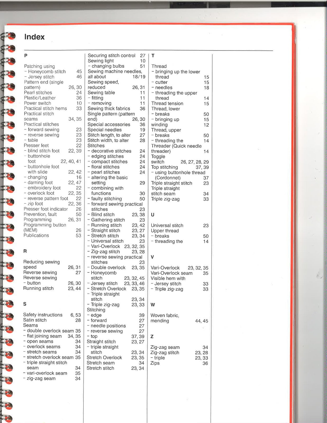 BERNINA 1080 My Bernina Guide Manual - STEEL WIRE BOUND - PROTECTIVE COVERS