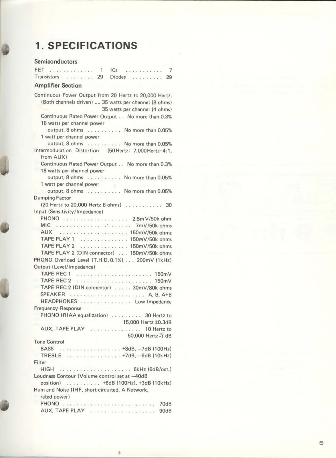 PIONEER SX-650 Stereo Receiver Service Manual - STEEL WIRE BOUND - TOUGH COVERS