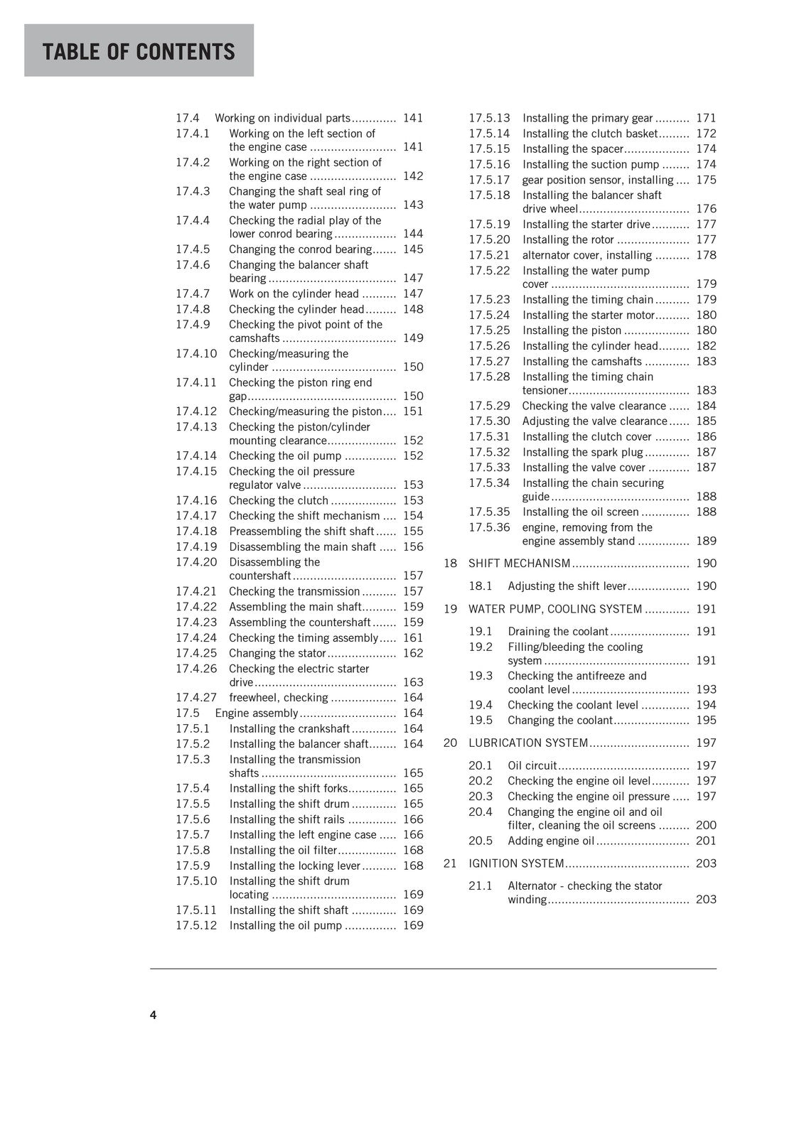 KTM 390 Duke Repair Manual 2016 - STEEL WIRE BOUND - PROTECTIVE COVERS