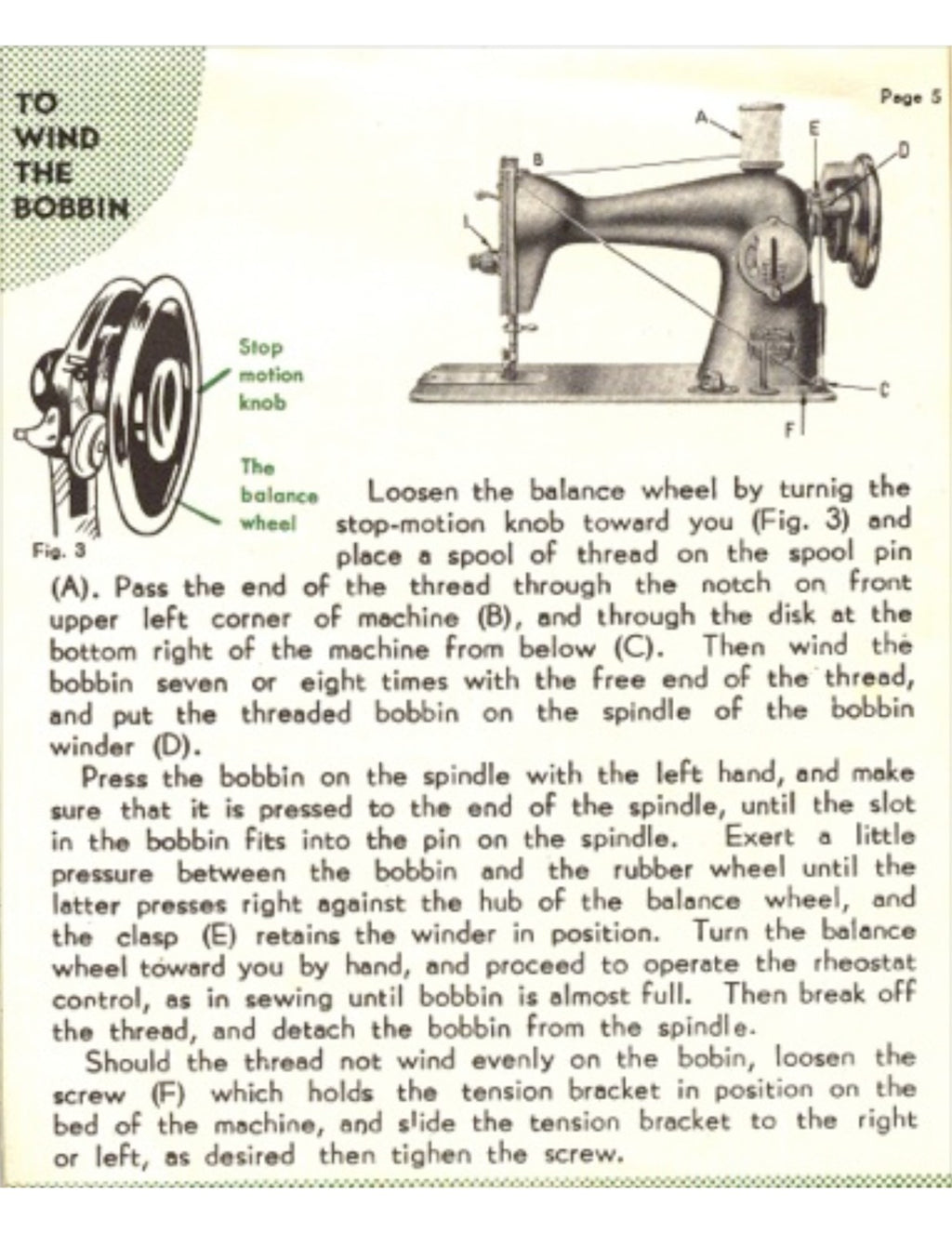 E-Z Adjust Stitch Regulator Sewing Macine 15 Clone Precision Deluxe 30 Manual