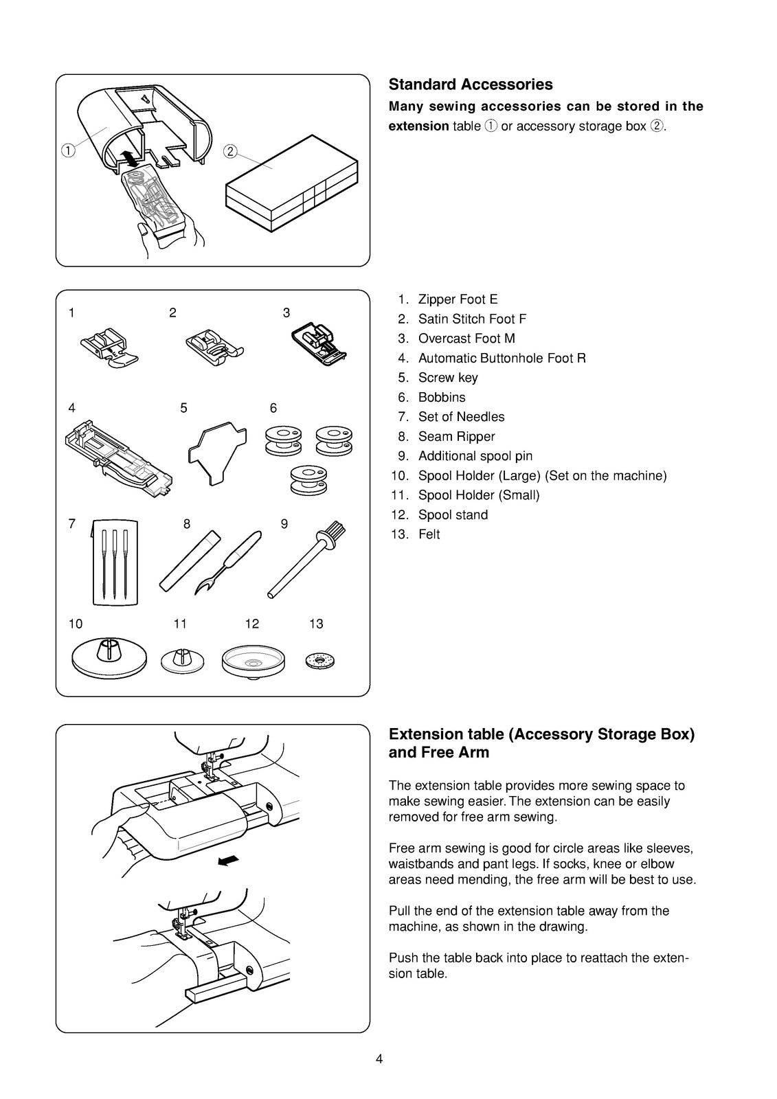 ELNA 5200 Sewing Machine Instruction Manual - STEEL WIRE BOUND - TOUGH COVERS