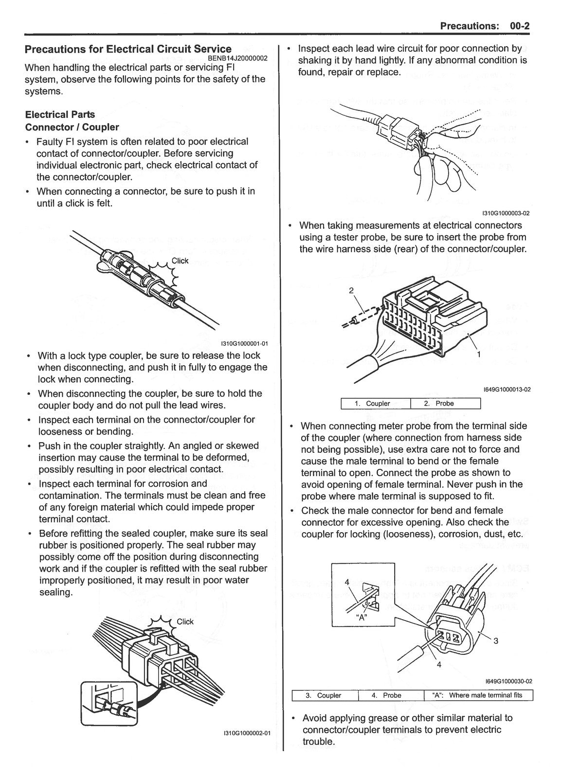 SUZUKI GSX-R600 L1 Motorcycle Service Manual 2011 - WIRE BOUND - TOUGH COVERS