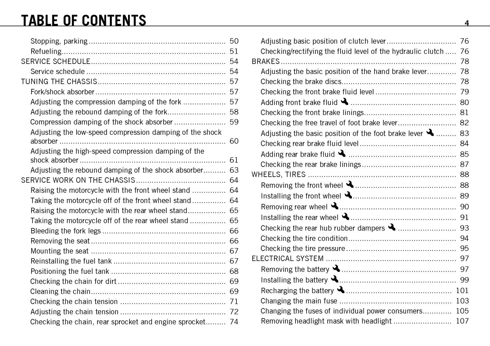 KTM 690 Duke 690 Duke R Owners Manual 2011 - STEEL WIRE BOUND - TOUGH COVERS