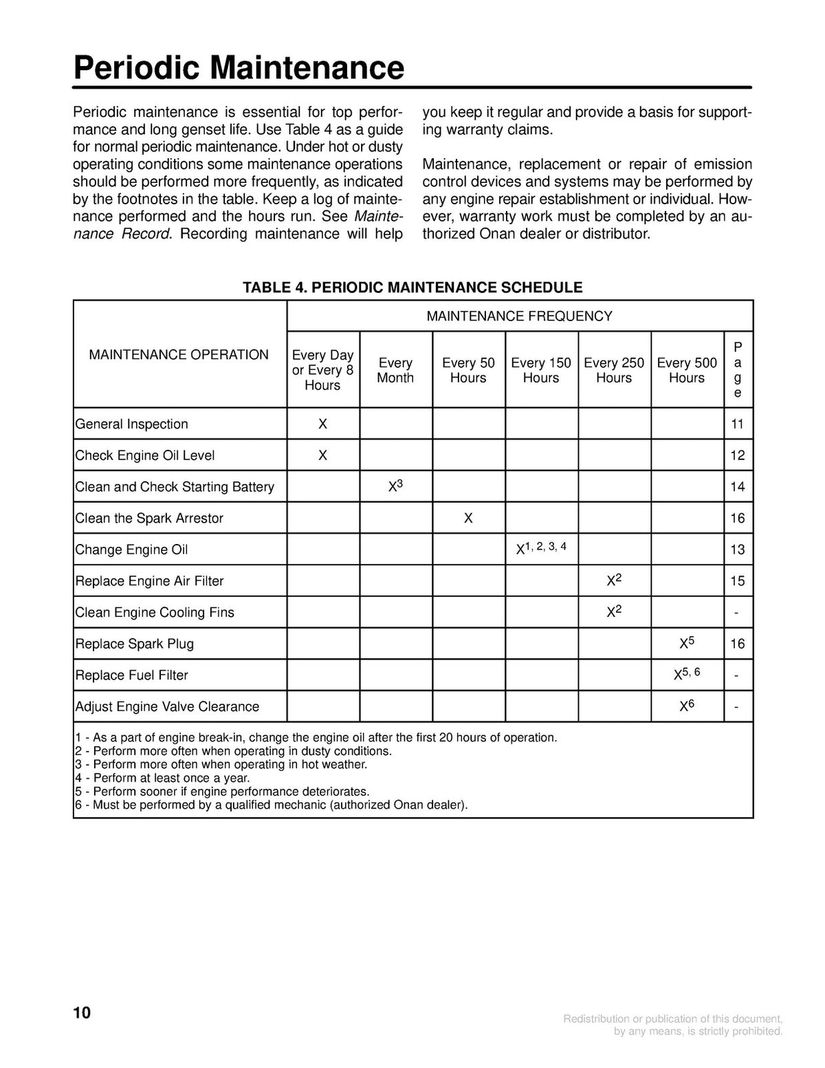 ONAN Tracker Marine Series 4000 KY Genset Operators Manual 1997 - WIRE BOUND