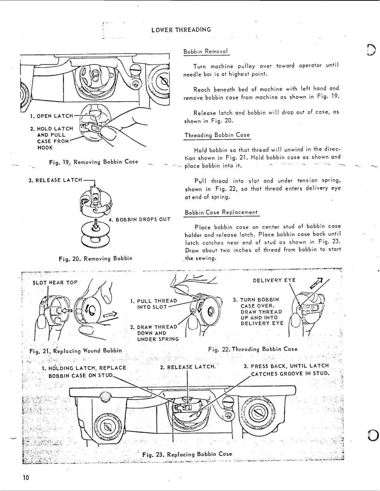 SINGER 281-30 Sewing Machine Service Manual - STEEL WIRE BOUND - TOUGH COVERS