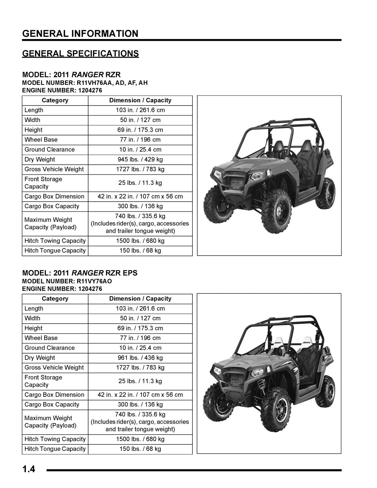 POLARIS Ranger RZR 800 UTV Service Manual 2011-2012 - WIRE BOUND - TOUGH COVERS