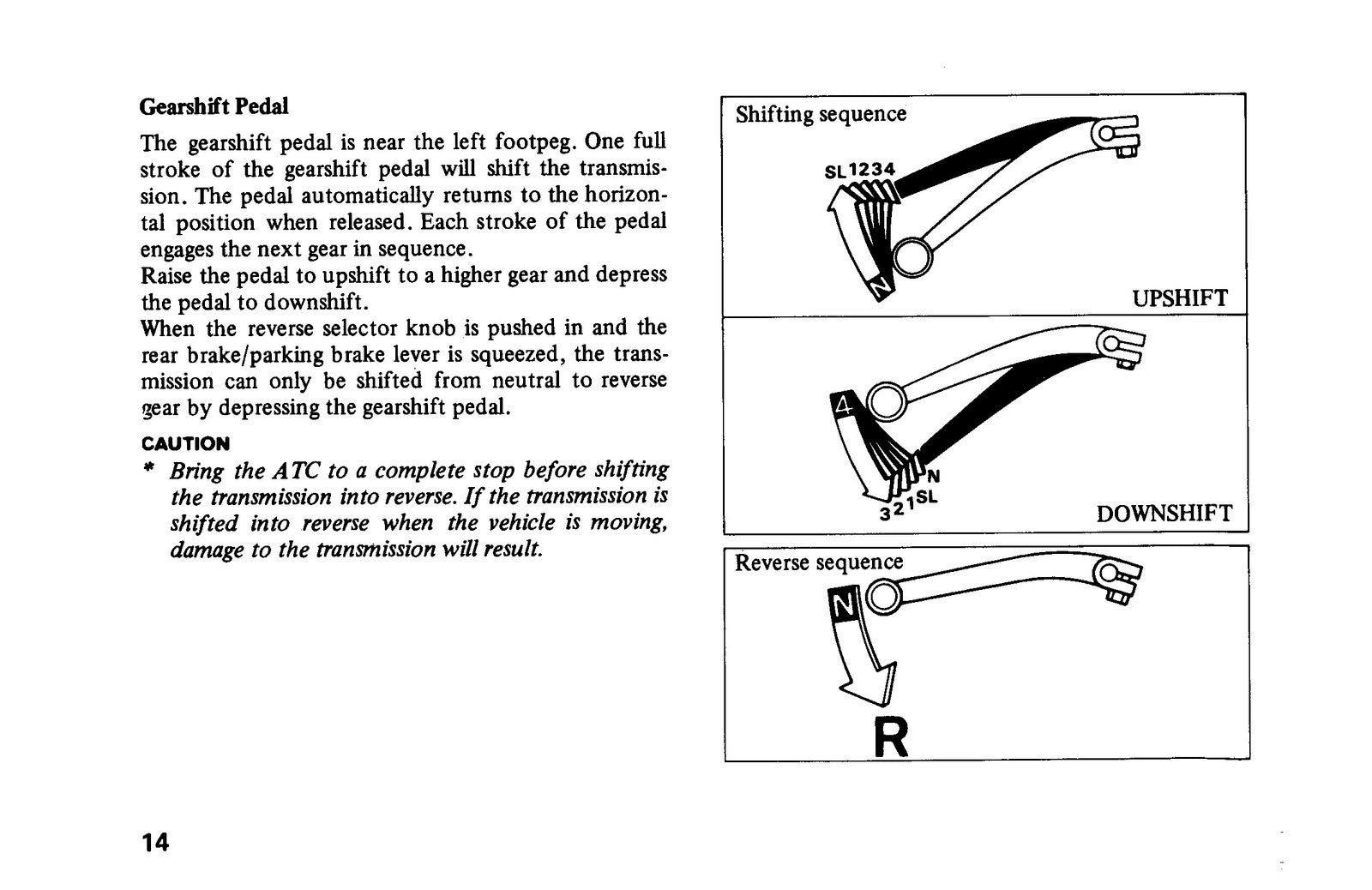 HONDA ATC 250ES ATC Super Red Owners Manual 1987 - WIRE BOUND - TOUGH COVERS