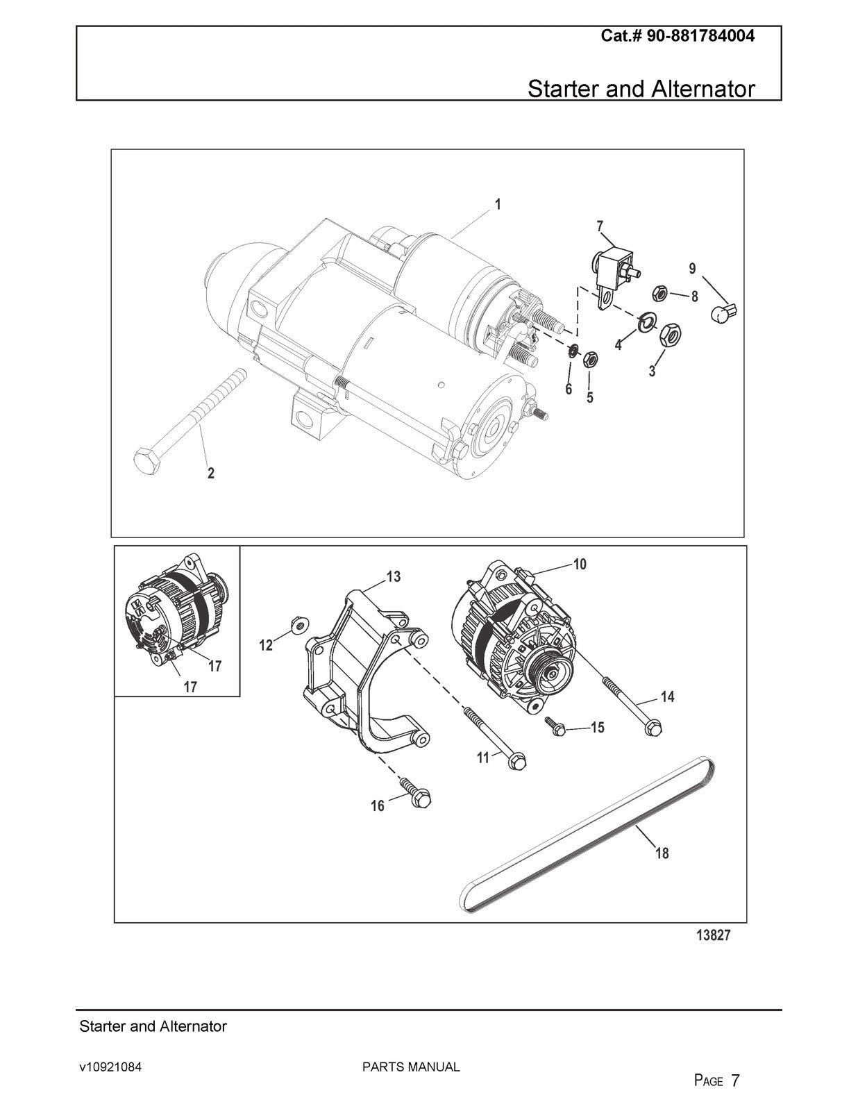 MERCURY MERCRUISER 496 MAG Sterndrive Parts Manual - WIRE BOUND - TOUGH COVERS
