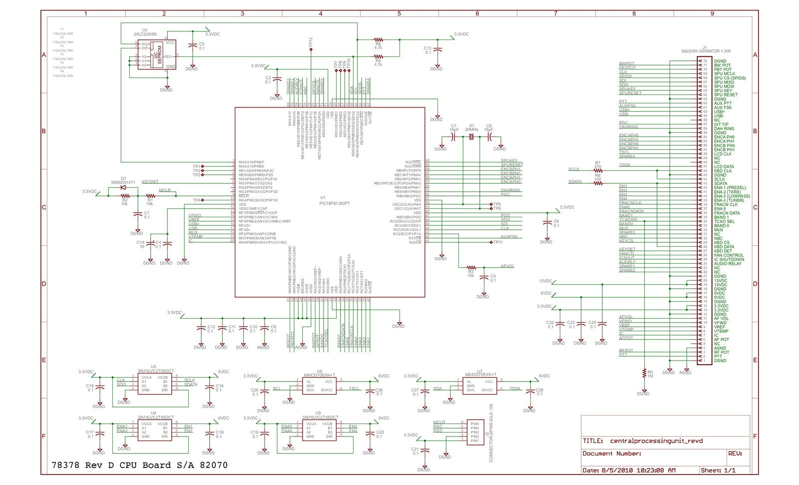 TEN TEC Eagle 599 Schematics - BOUND - COVERS - XL FOLDOUT PAGES