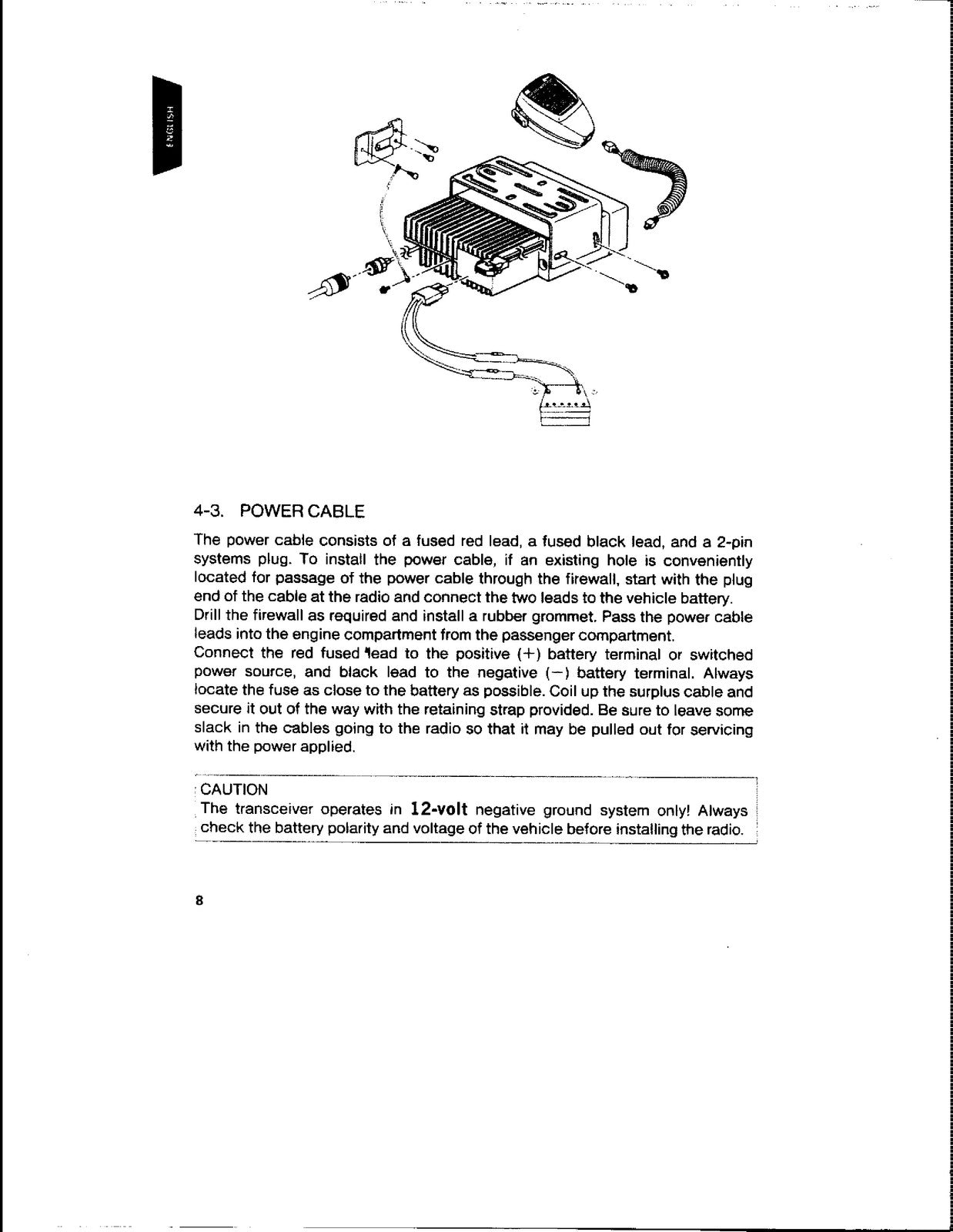 KENWOOD TK-705D TK-805D VHF UHF FM Transceiver Instruction Manual - WIRE BOUND