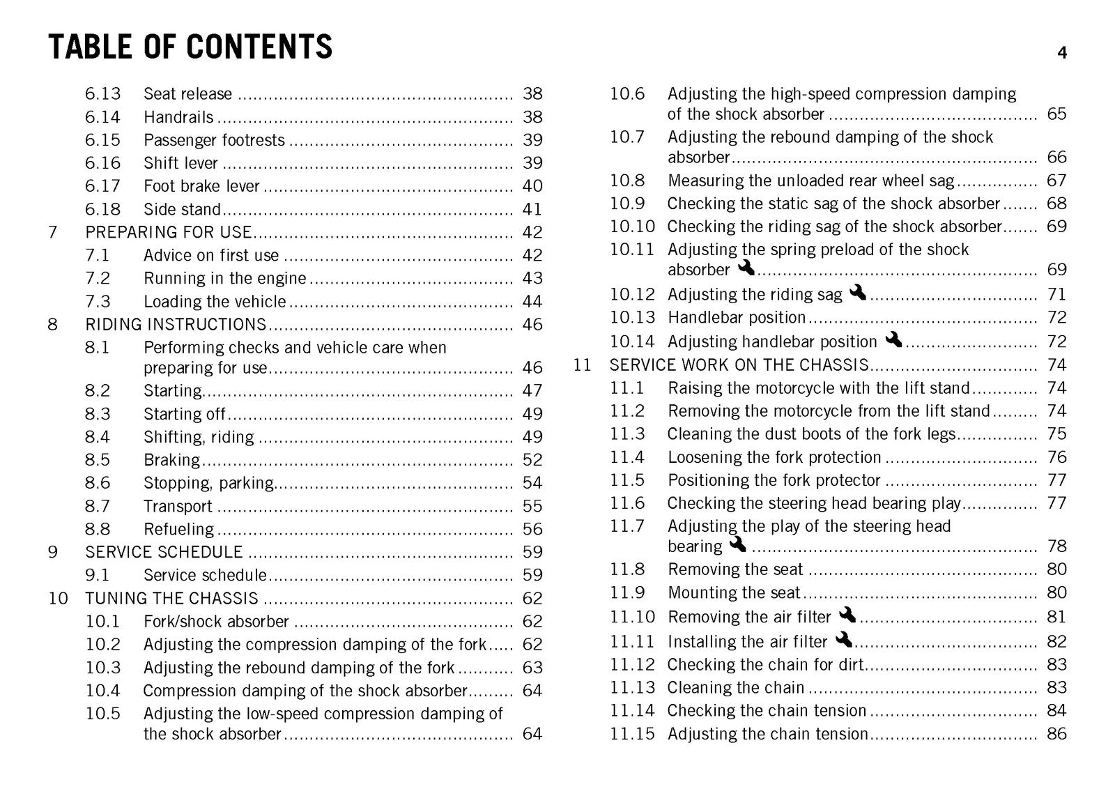 HUSQVARNA 690 Enduro R EU Owners Manual 2014 - STEEL WIRE BOUND - TOUGH COVERS