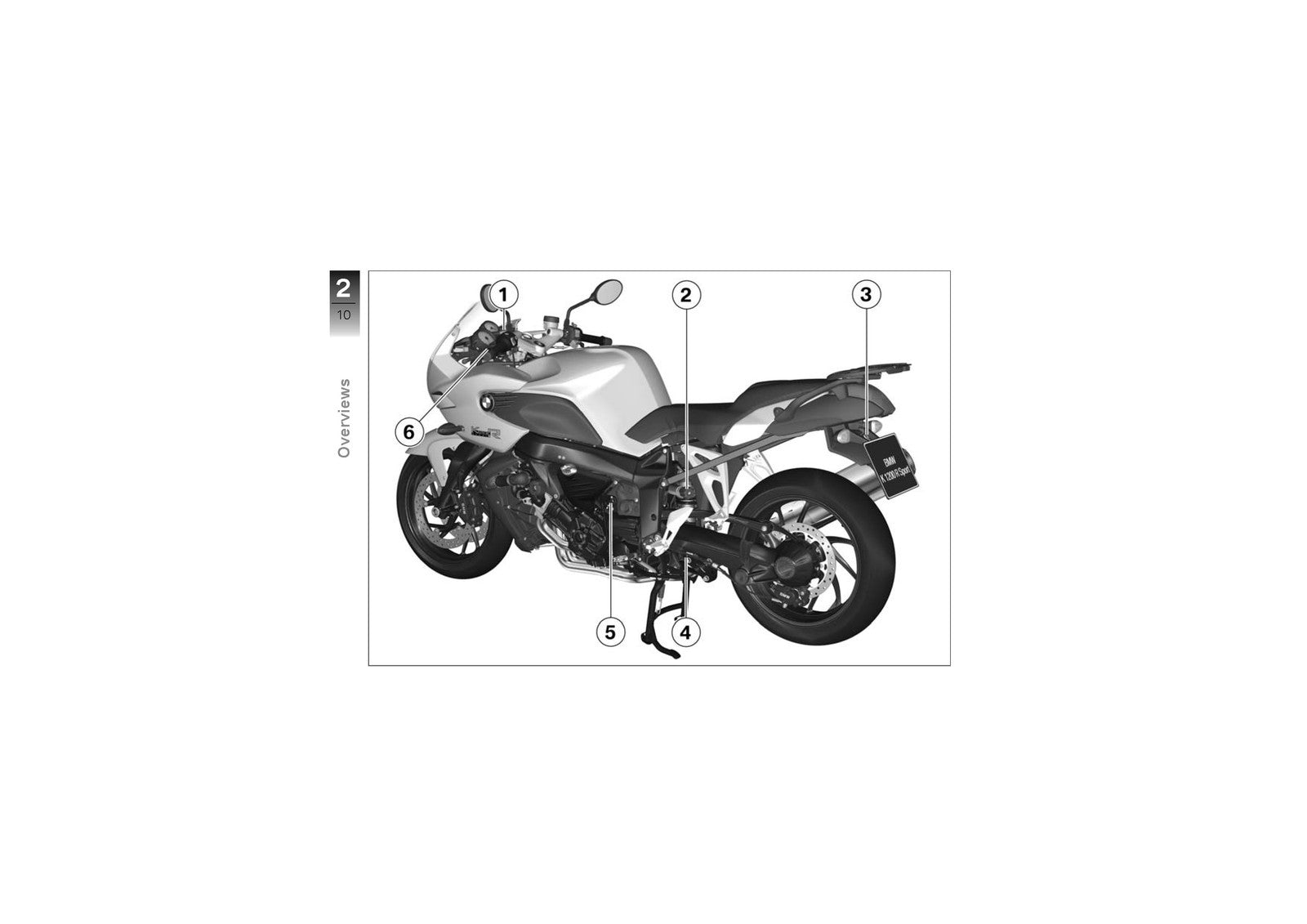 BMW K1200R Sport Motorcycle Owners Manual 2007 - STEEL WIRE BOUND - TOUGH COVERS
