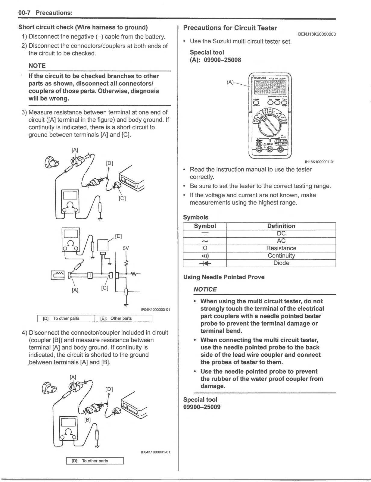 SUZUKI SV650 Motorcycle Service Manual 2017-2019 - WIRE BOUND - TOUGH COVERS