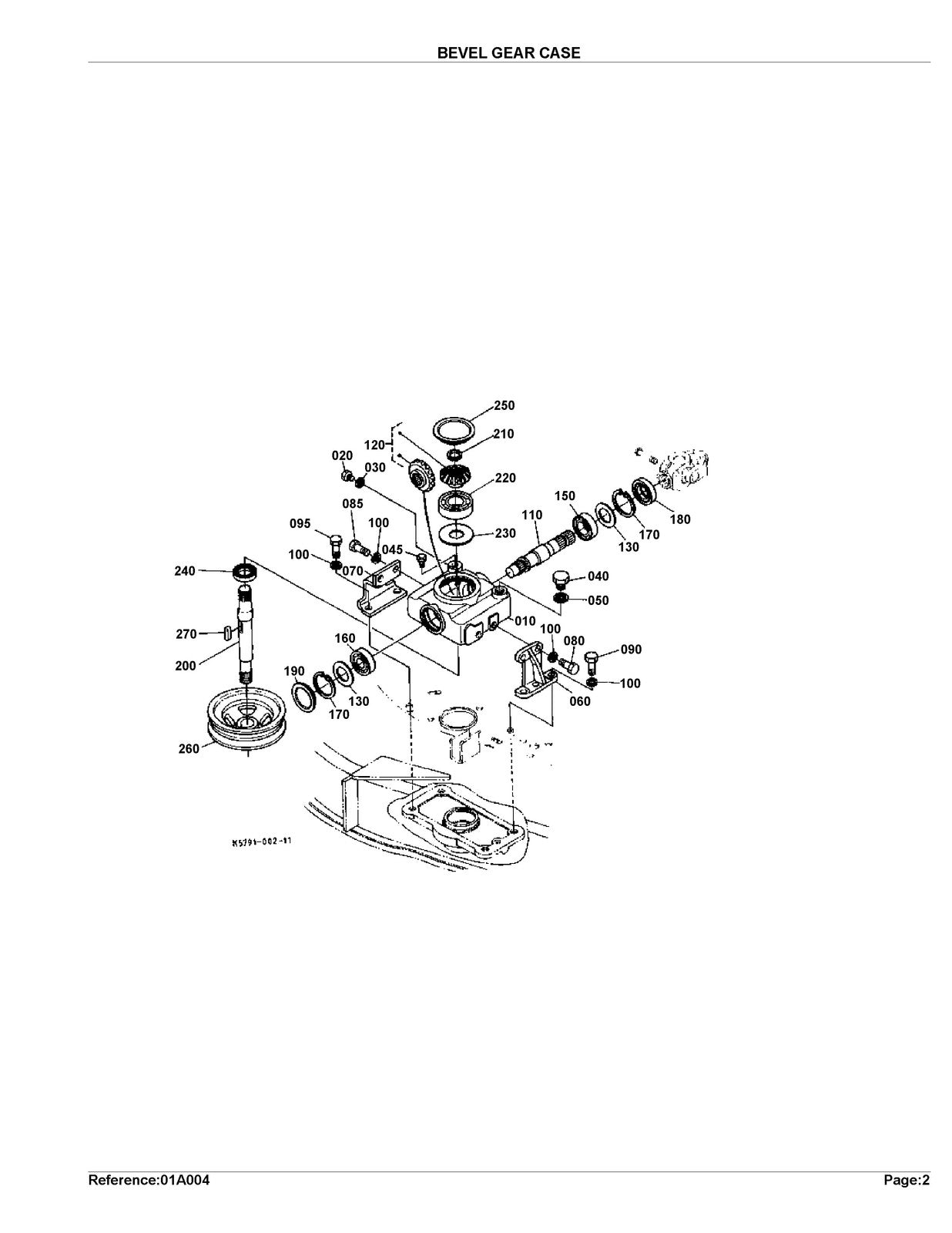KUBOTA RC72-27B Parts Manual - STEEL WIRE BOUND - PROTECTIVE COVERS
