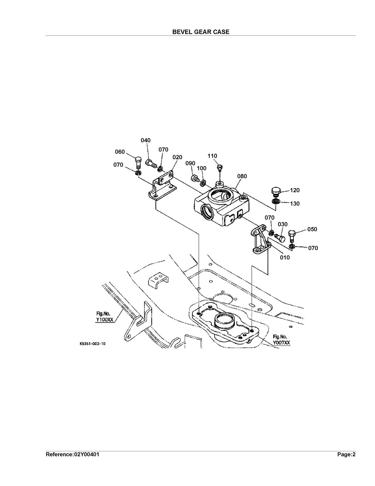 KUBOTA RCK48-15BX Parts Manual - STEEL WIRE BOUND - PROTECTIVE COVERS