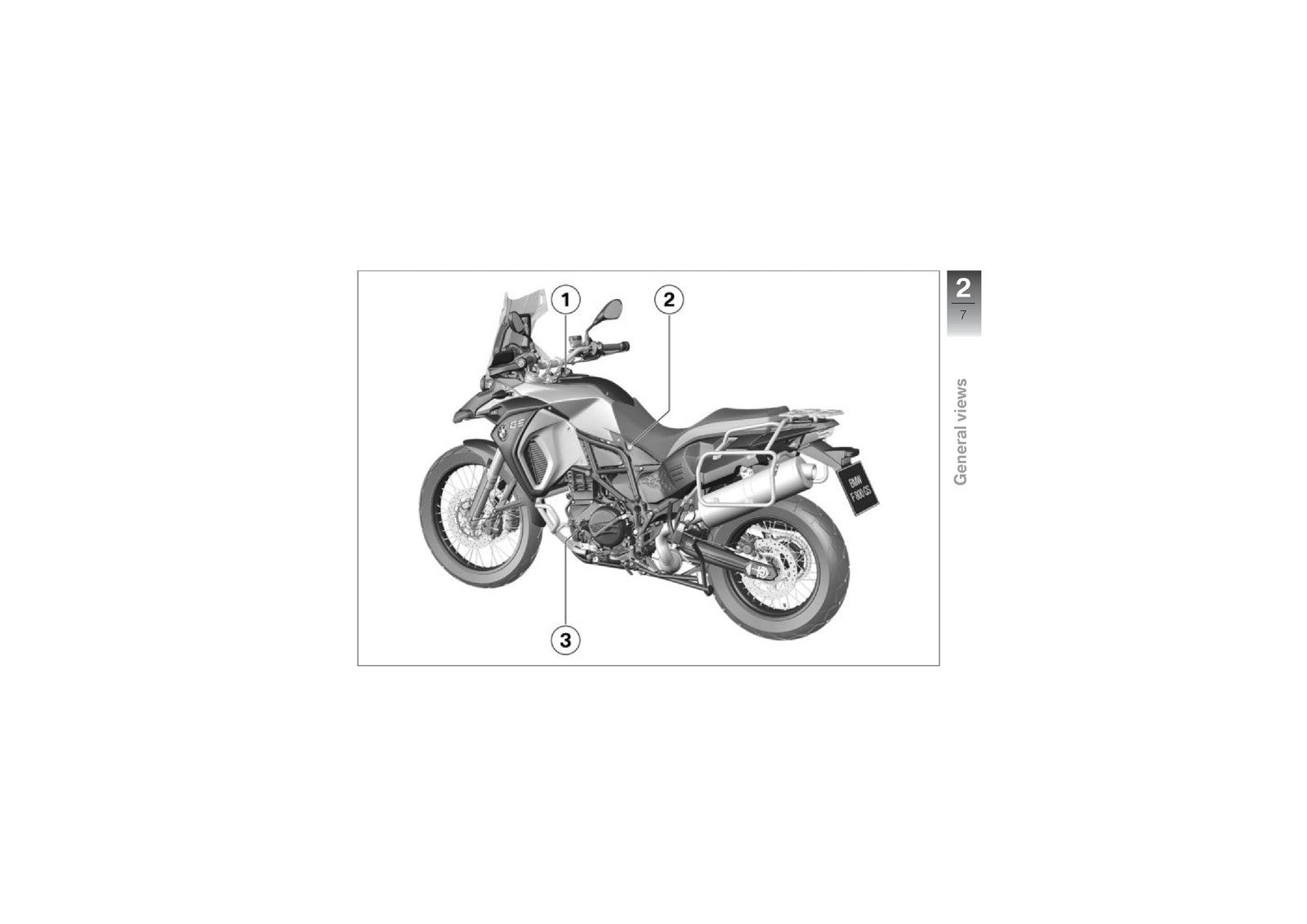 BMW F 800 GS Adventure Motorcycle Riders Manual - WIRE BOUND - TOUGH COVERS