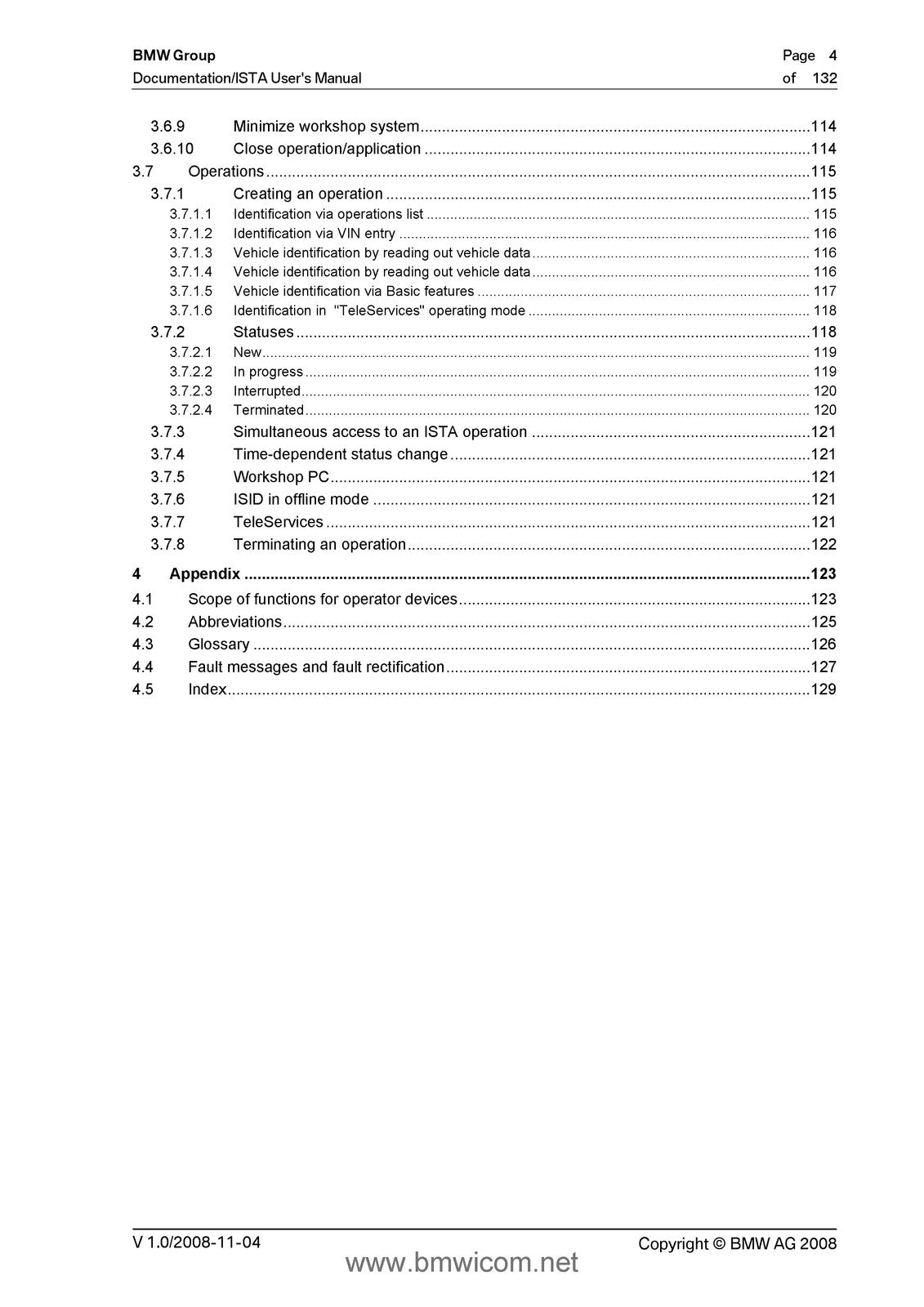 BMW ISTA Users Manual Release 2x Technical Documentation And Diagnosis - BOUND