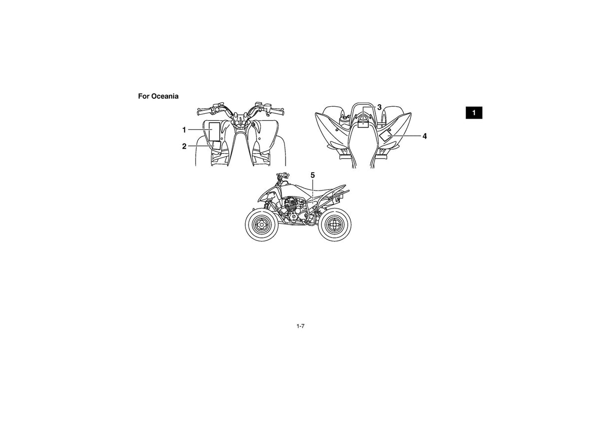 YAMAHA YFM25R YFM250R ATV Owners Manual 2013 - STEEL WIRE BOUND - TOUGH COVERS