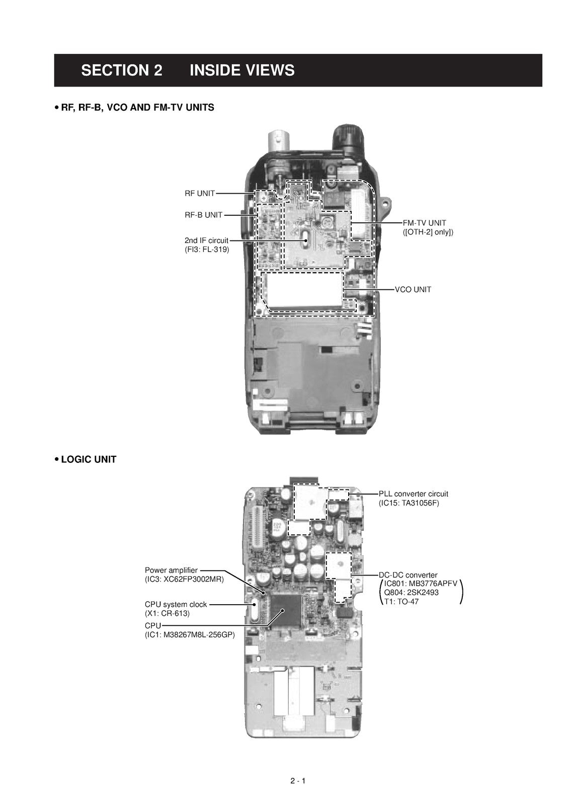 ICOM IC-R3 Communications Receiver Service Manual - BOUND - COVERS - XL FOLDOUTS
