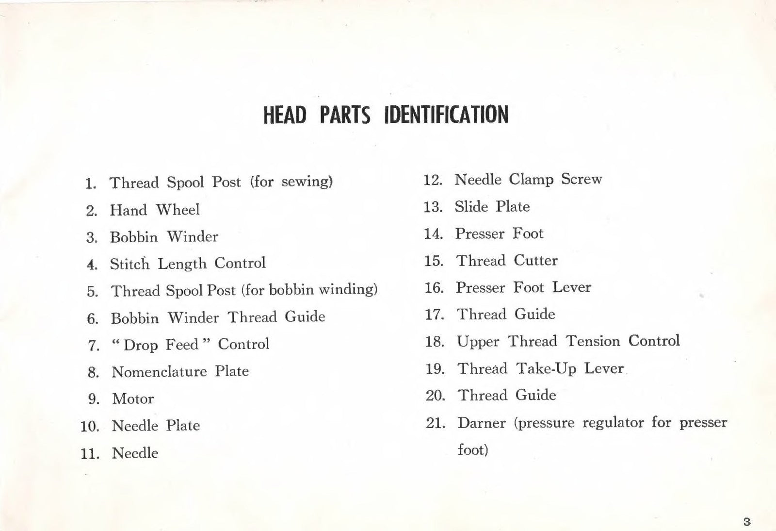 KENMORE Model 29 Sewing Machine Instruction Manual - WIRE BOUND - TOUGH COVERS