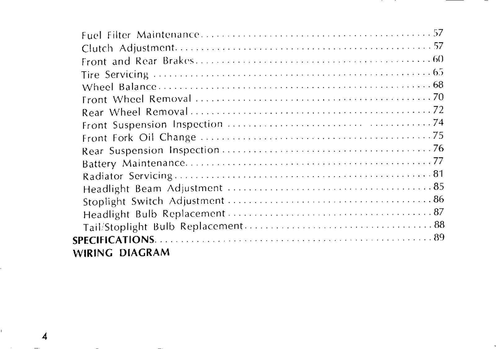 HONDA GL1000 Owners Manual 1975 - BOUND - COVERS - XL FOLDOUT PAGES